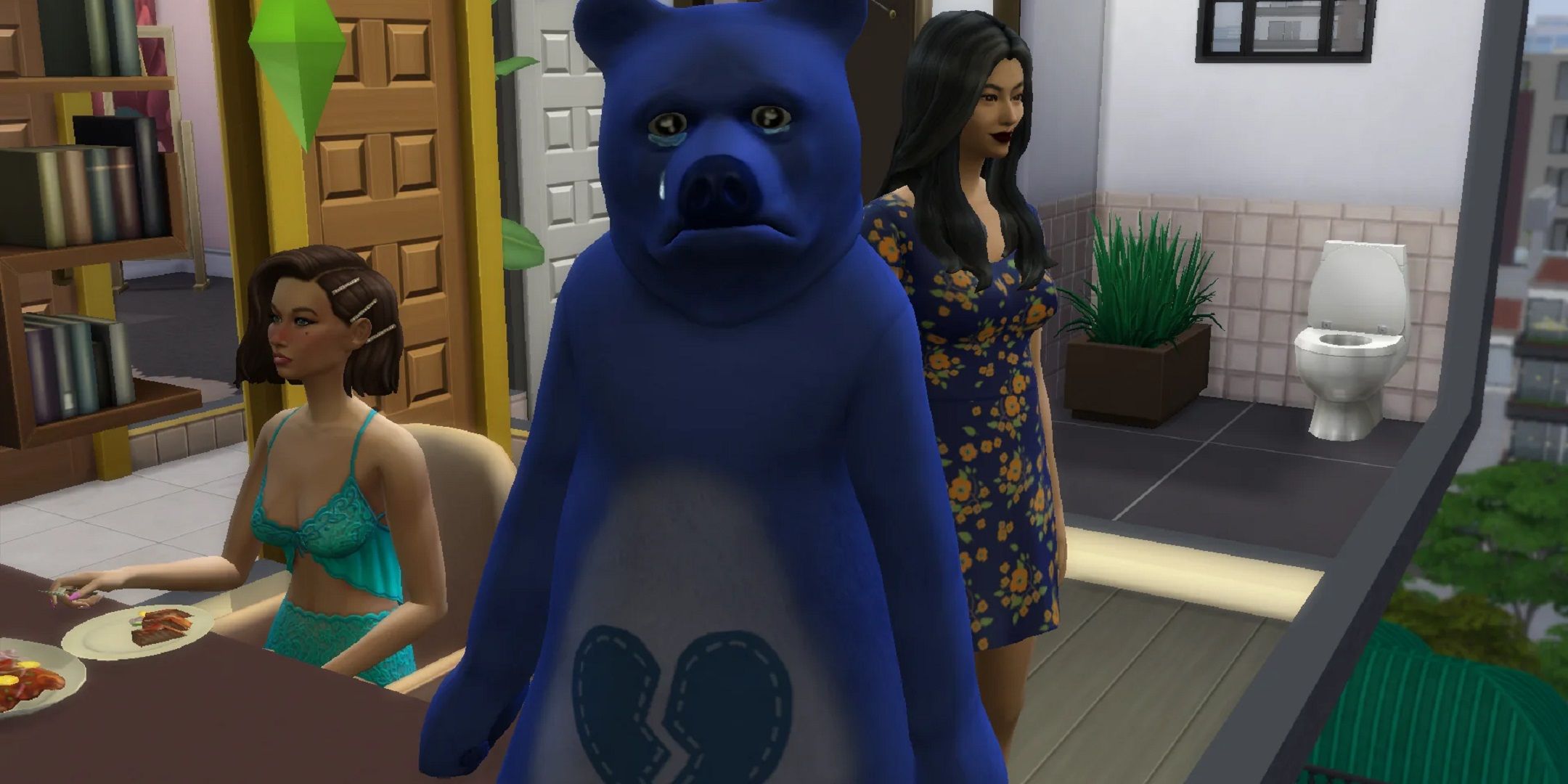 The Bear Outfit in The Sims 4: Lovestruck 