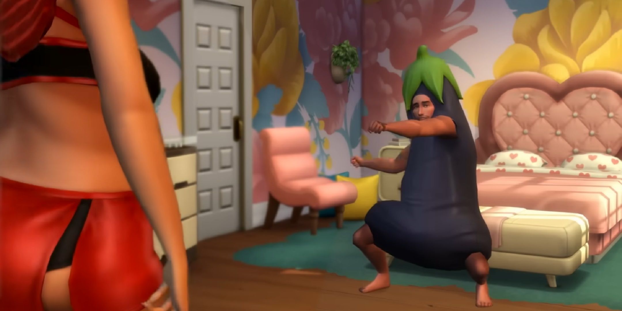 The Eggplant Outfit in The Sims 4: Lovestuck