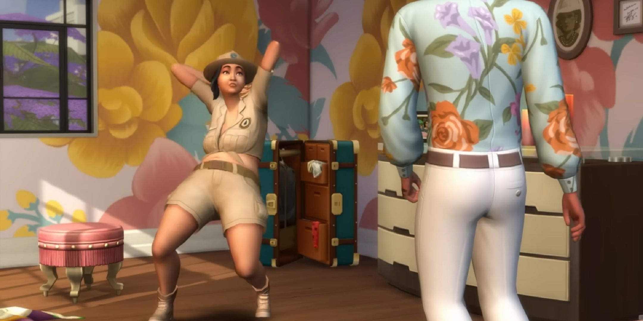 The Park Ranger Outfit in The Sims 4: Lovestuck 