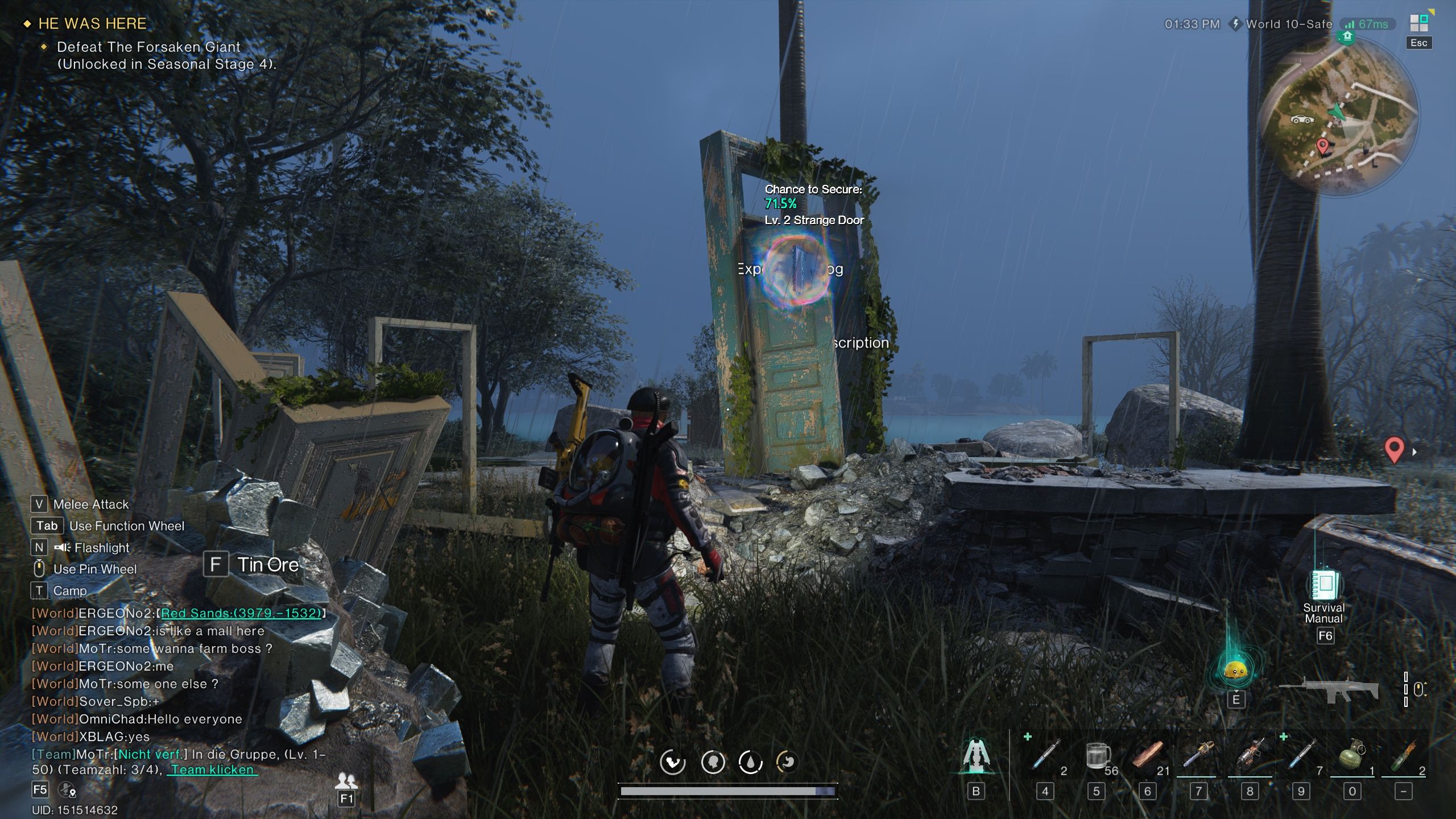 How To Find The Strange Door Deviant In Once Human