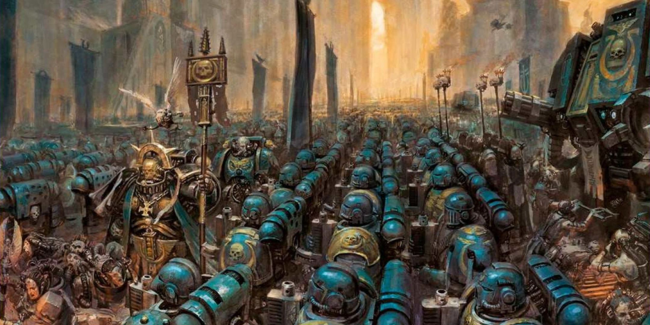 ¿Quiénes son Guilliman y Titus en Warhammer 40k?