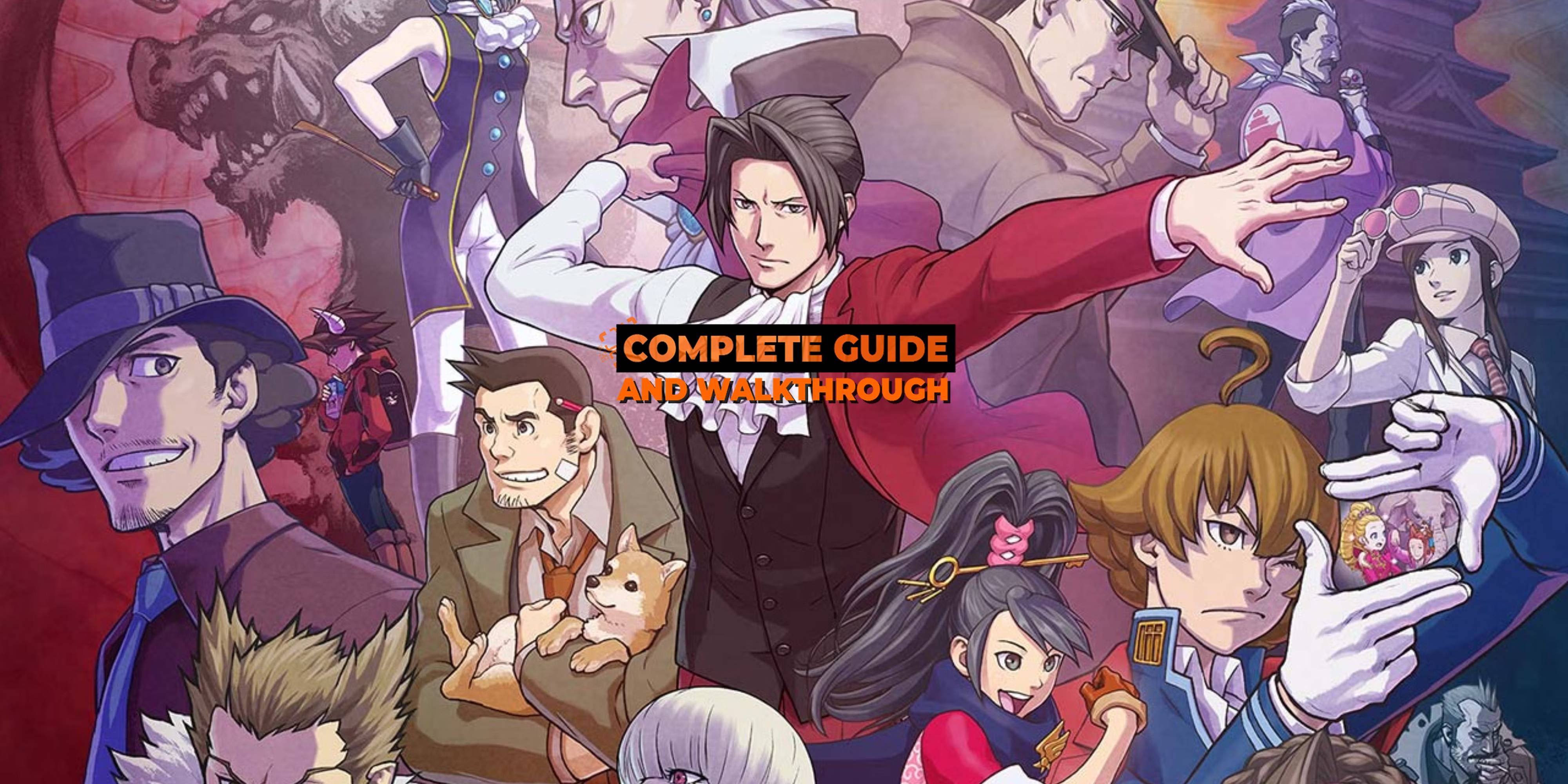 Ace Attorney Investigations Collection Complete Guide And Walkthrough Feature Image