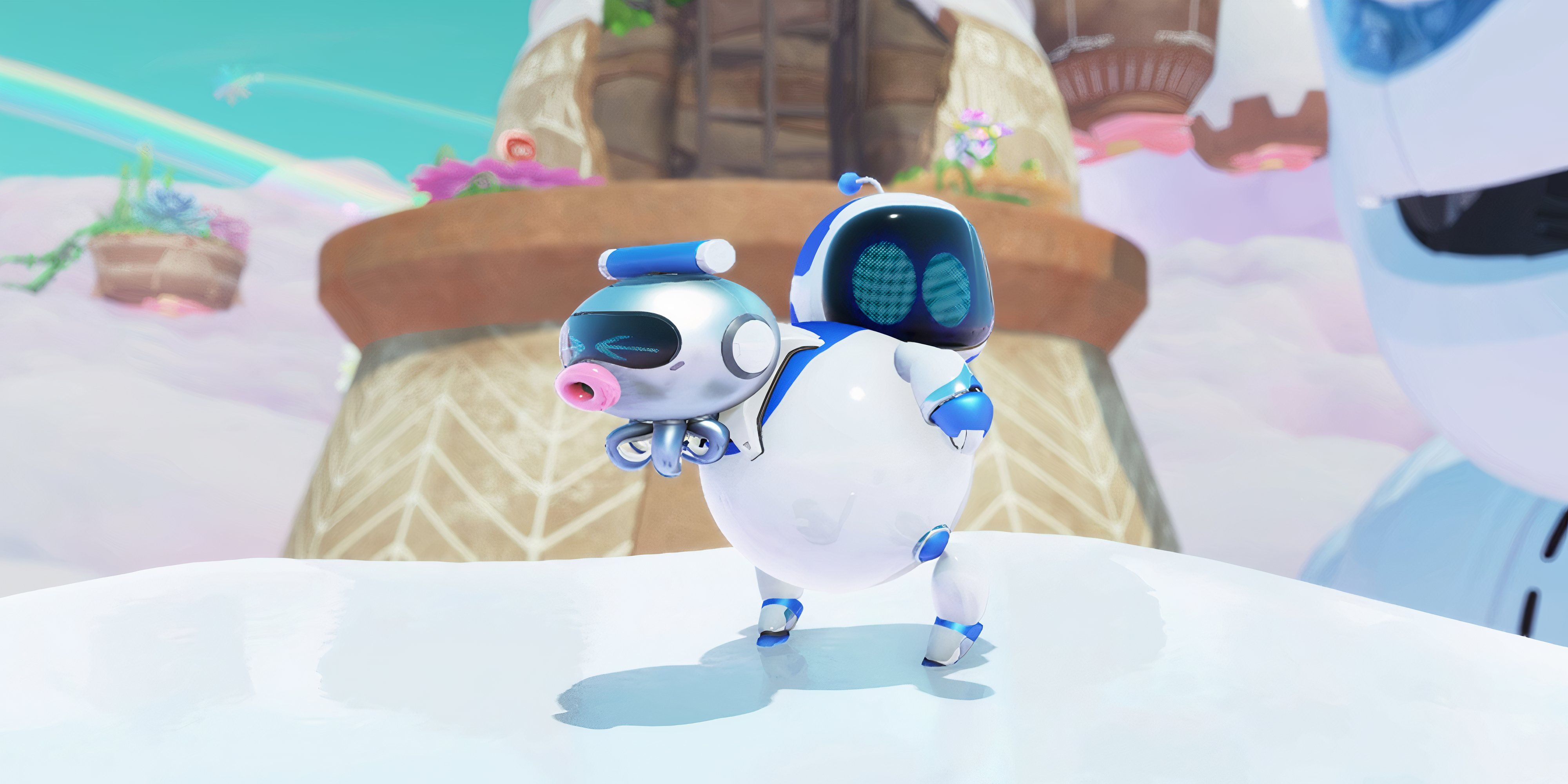 Astro Bot getting octopus power in Balloon Breeze