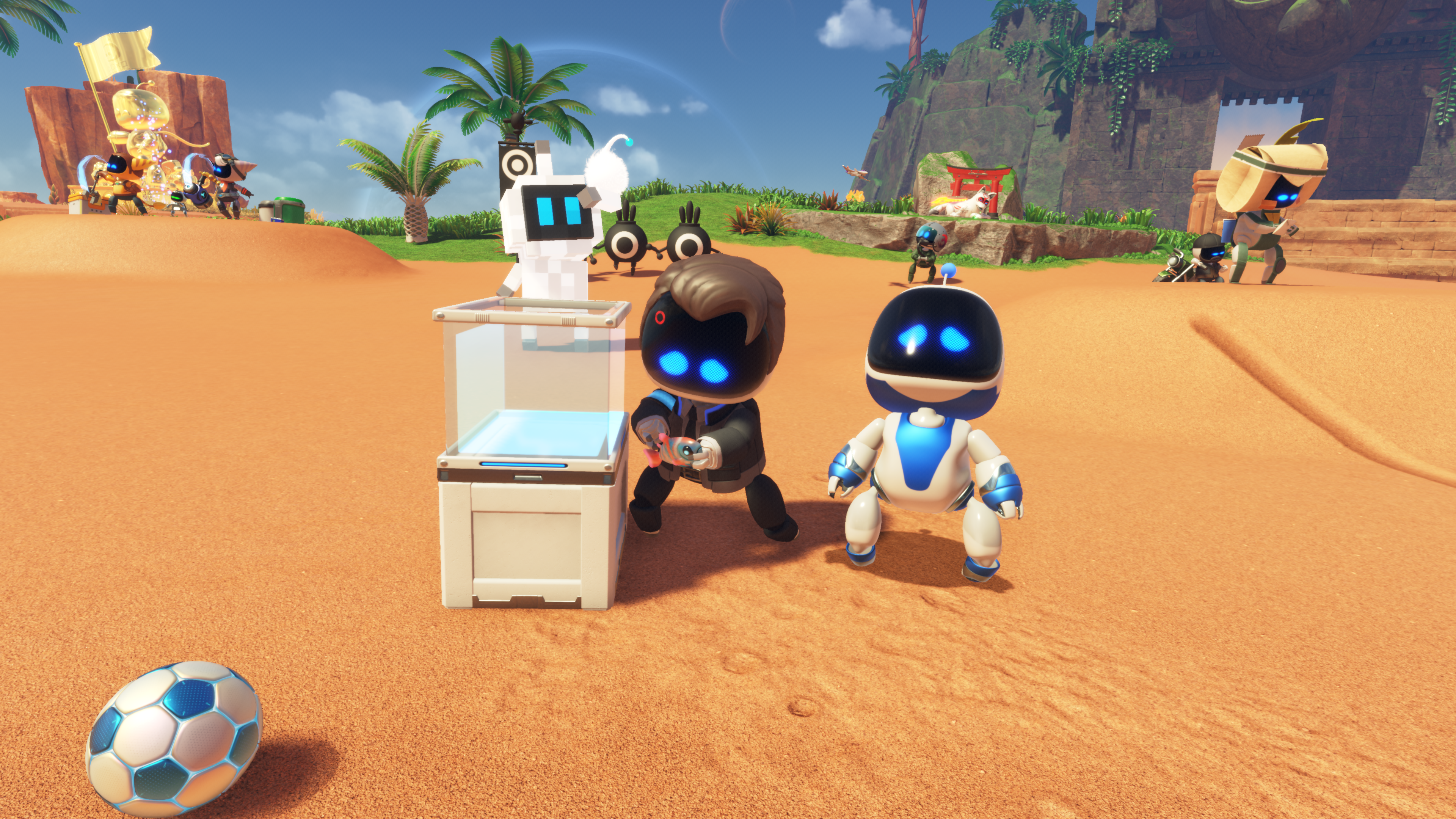 Каждый открываемый персонаж в Astro Bot