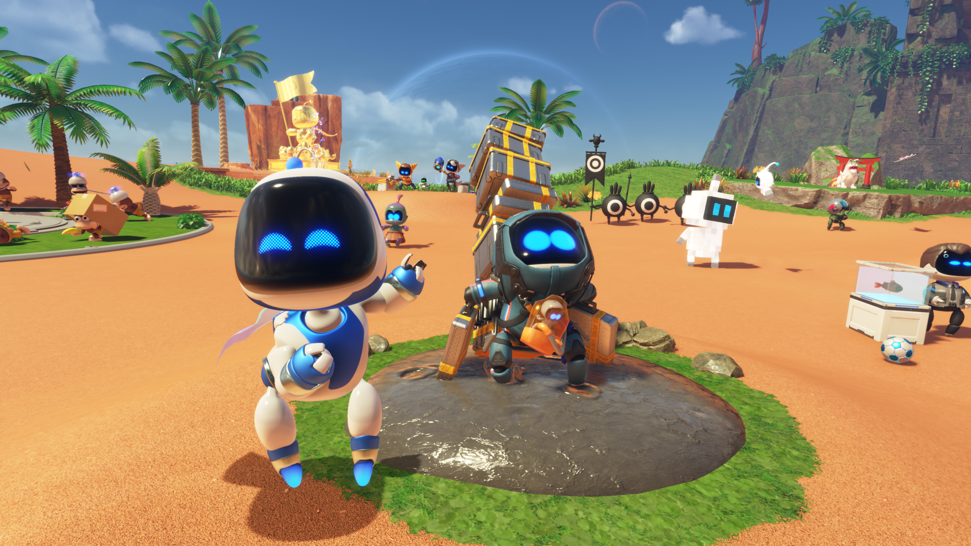 Каждый открываемый персонаж в Astro Bot