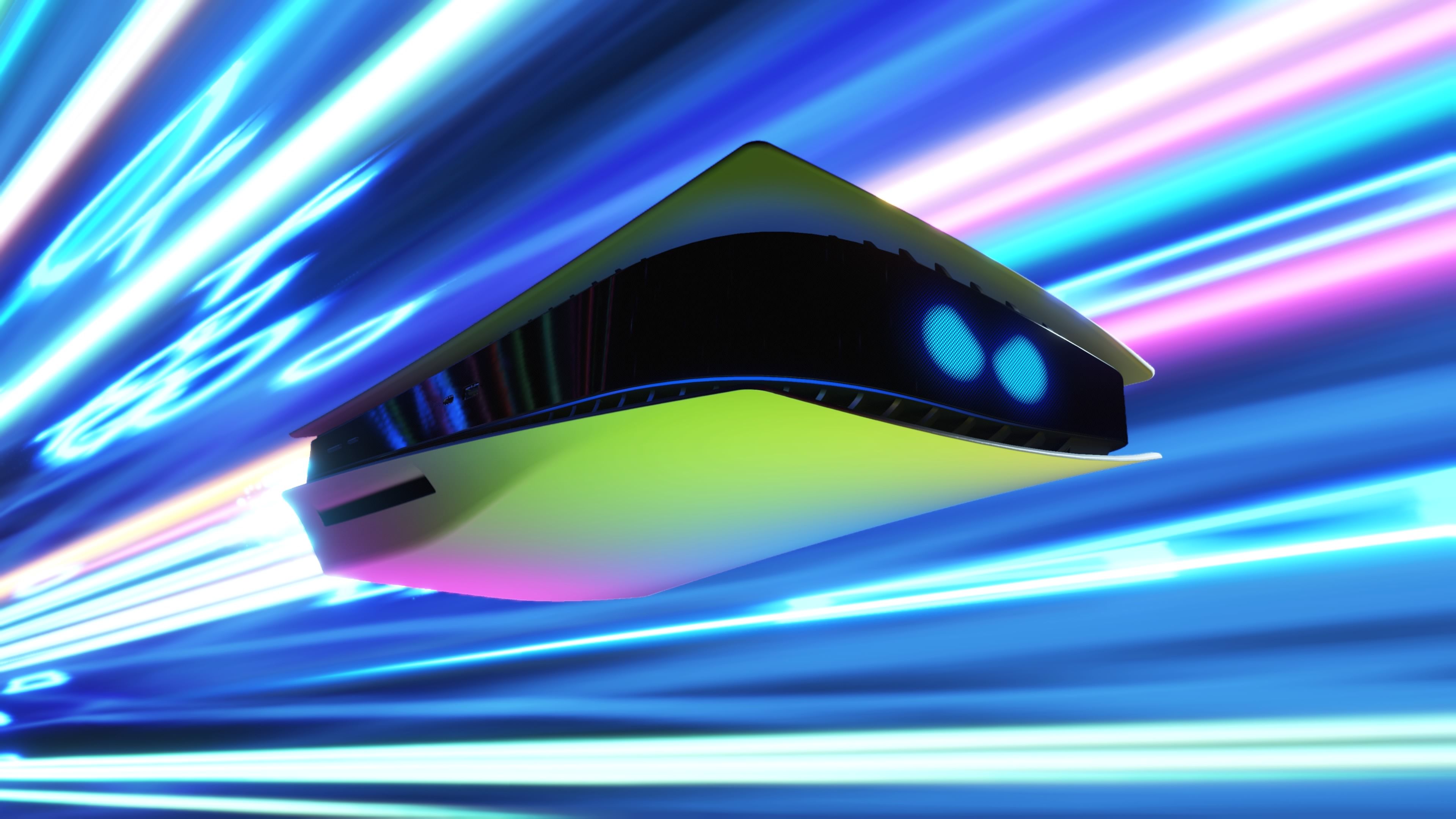 PS5 flying through hyperspace