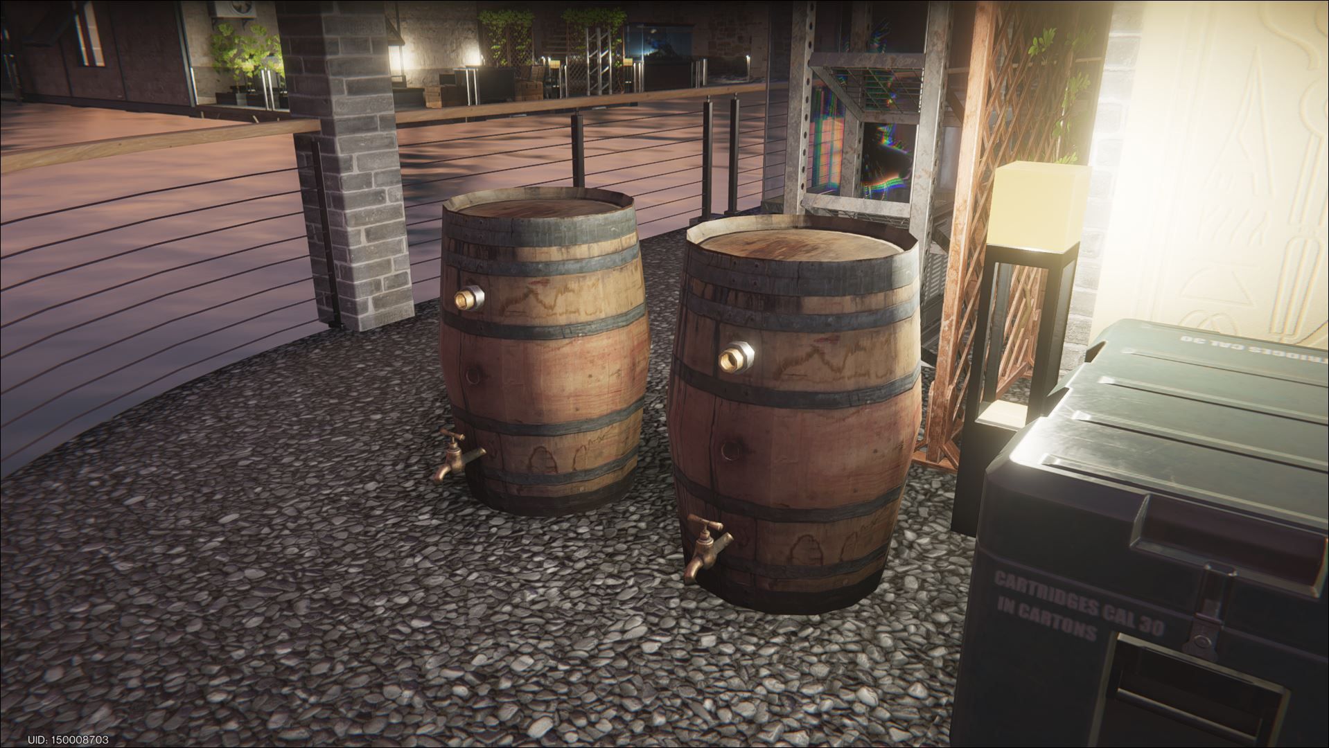 Barrel making in Once Human.