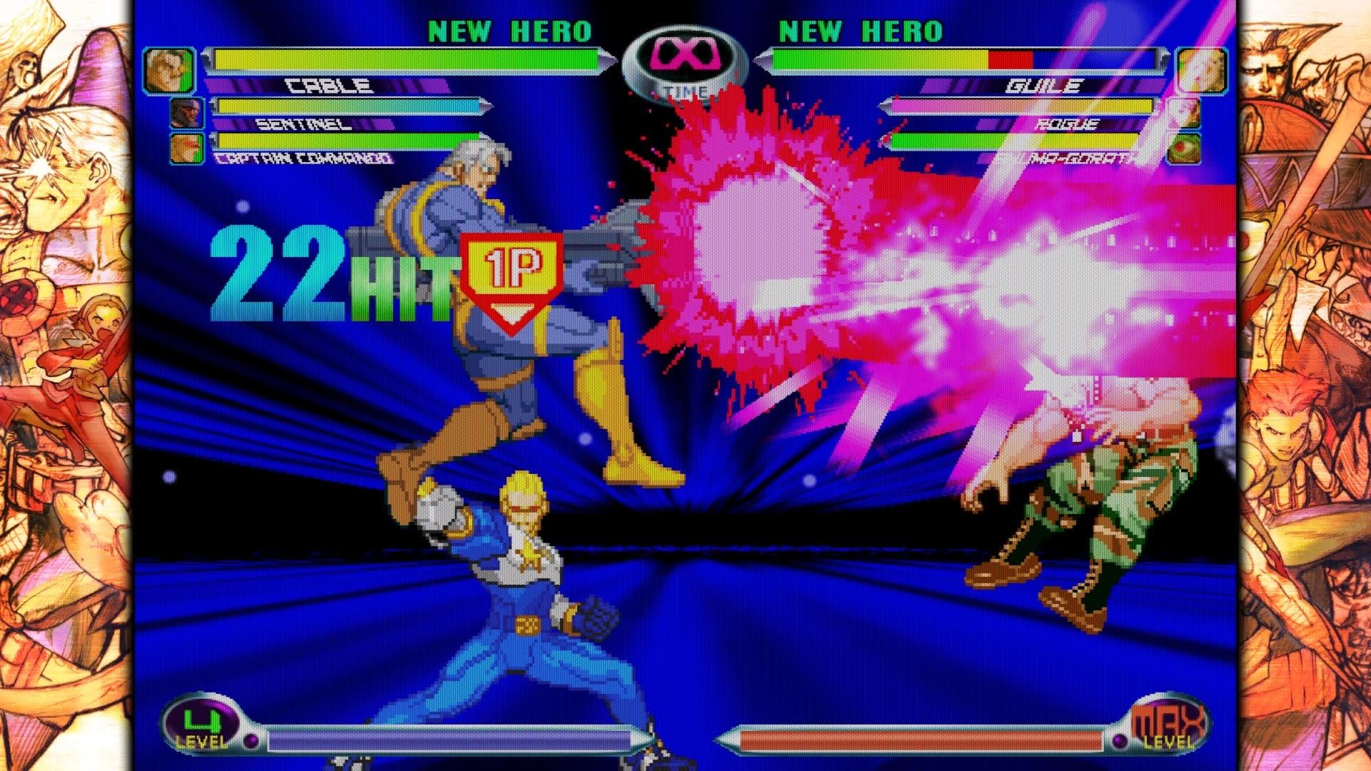 Лучшие команды для MVC2 в Marvel Vs. Capcom Fighting Collection: Классические аркады