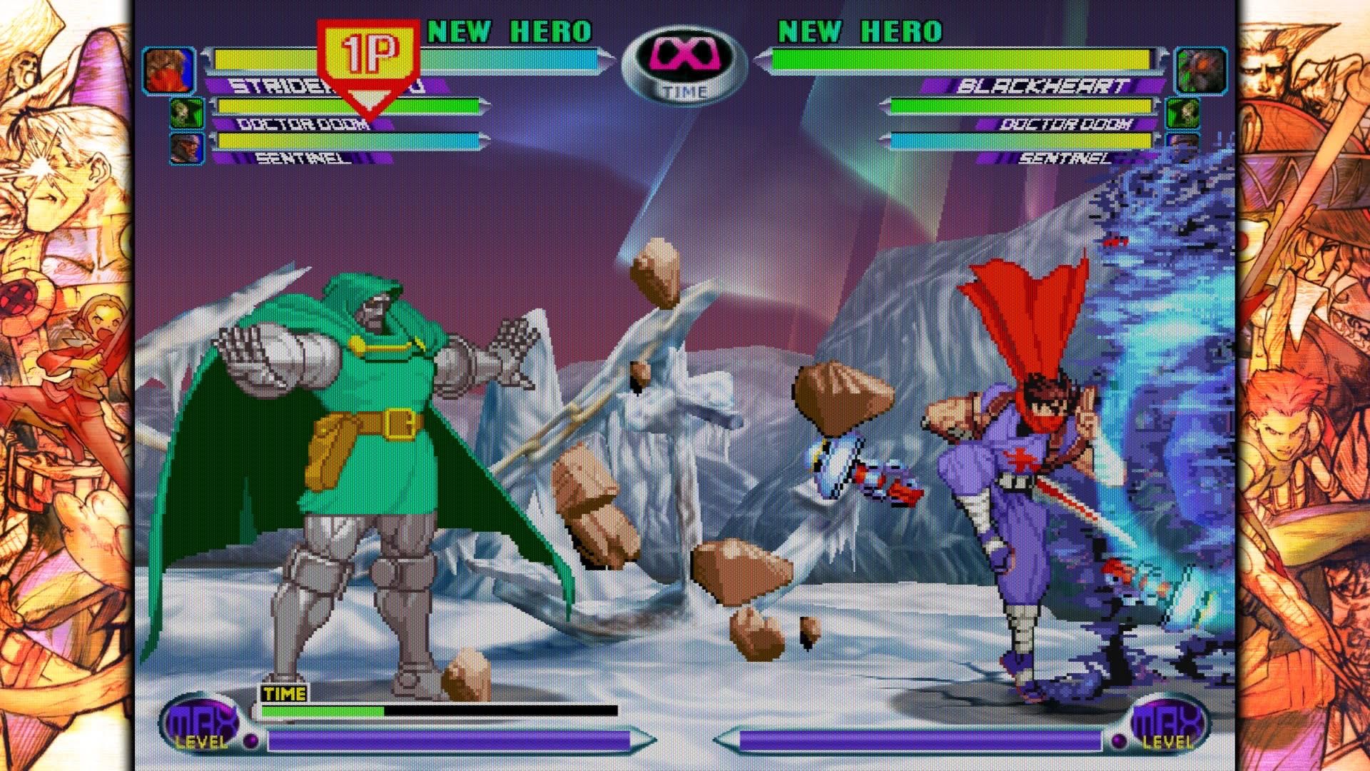 Лучшие команды для MVC2 в Marvel Vs. Capcom Fighting Collection: Классические аркады