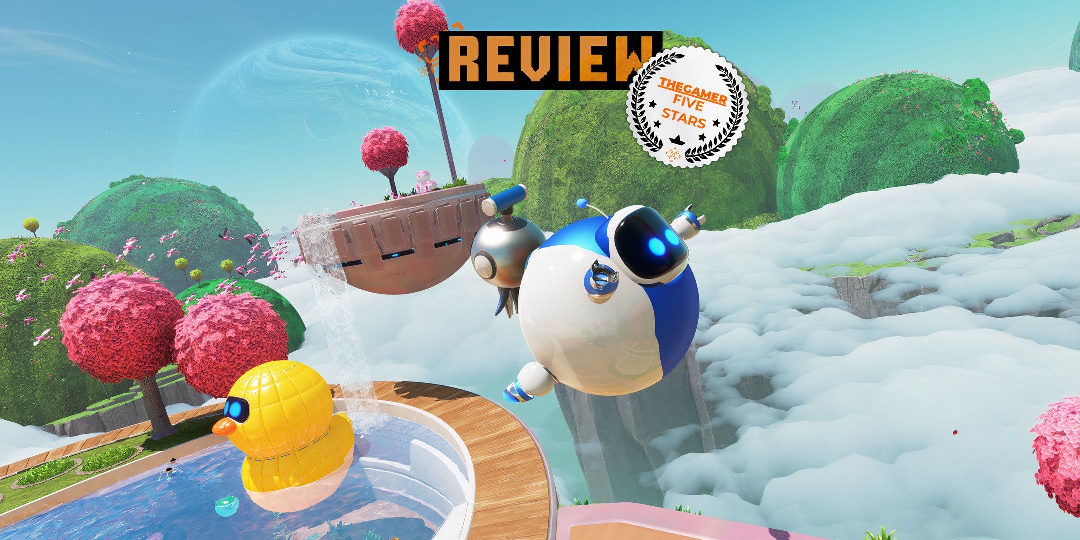 Five Star review card for Astro Bot