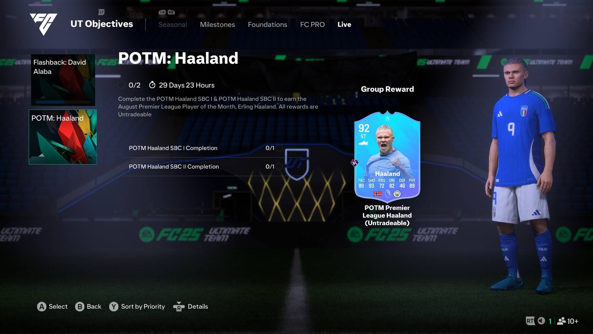 Стоит ли проходить SBC POTM Haaland в EA FC 25?