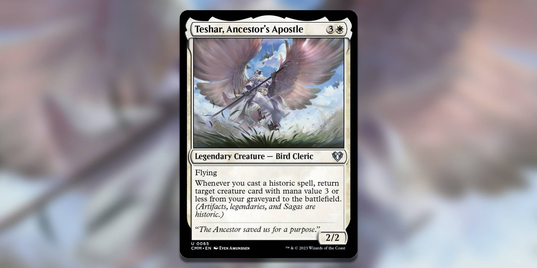 Image of the Magic the Gathering card Teshar Ancestor's Apostle.