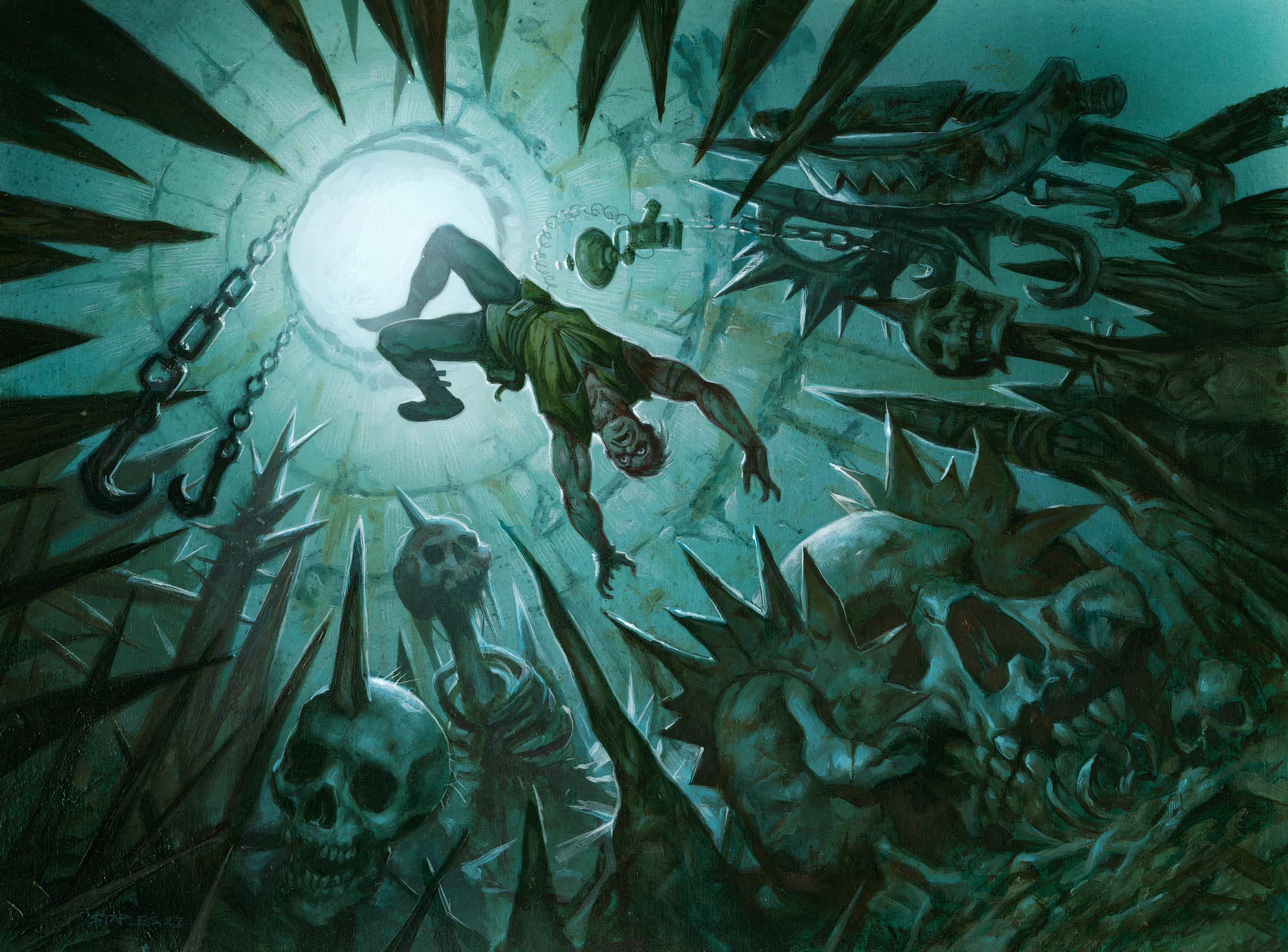 Image of Into the Pit art by Greg Staples