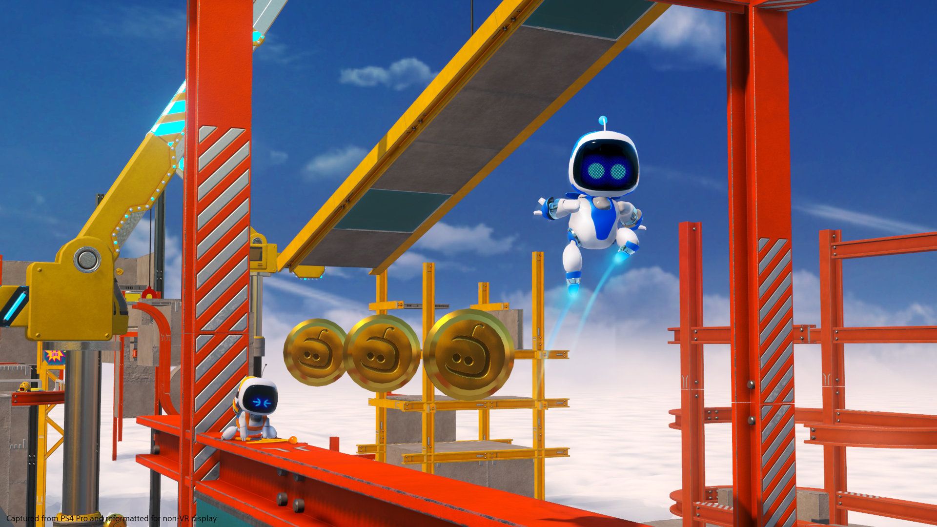 Astro Bot Rescue Mission - Construction Level