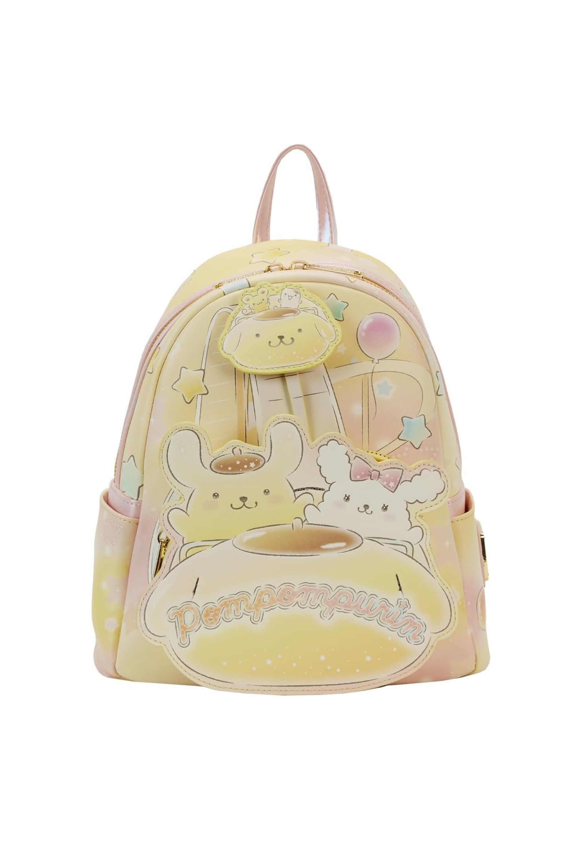 بهترین کوله پشتی پمپورین 6 کوله پشتی Loungefly Pompompurin Sanrio Carnival