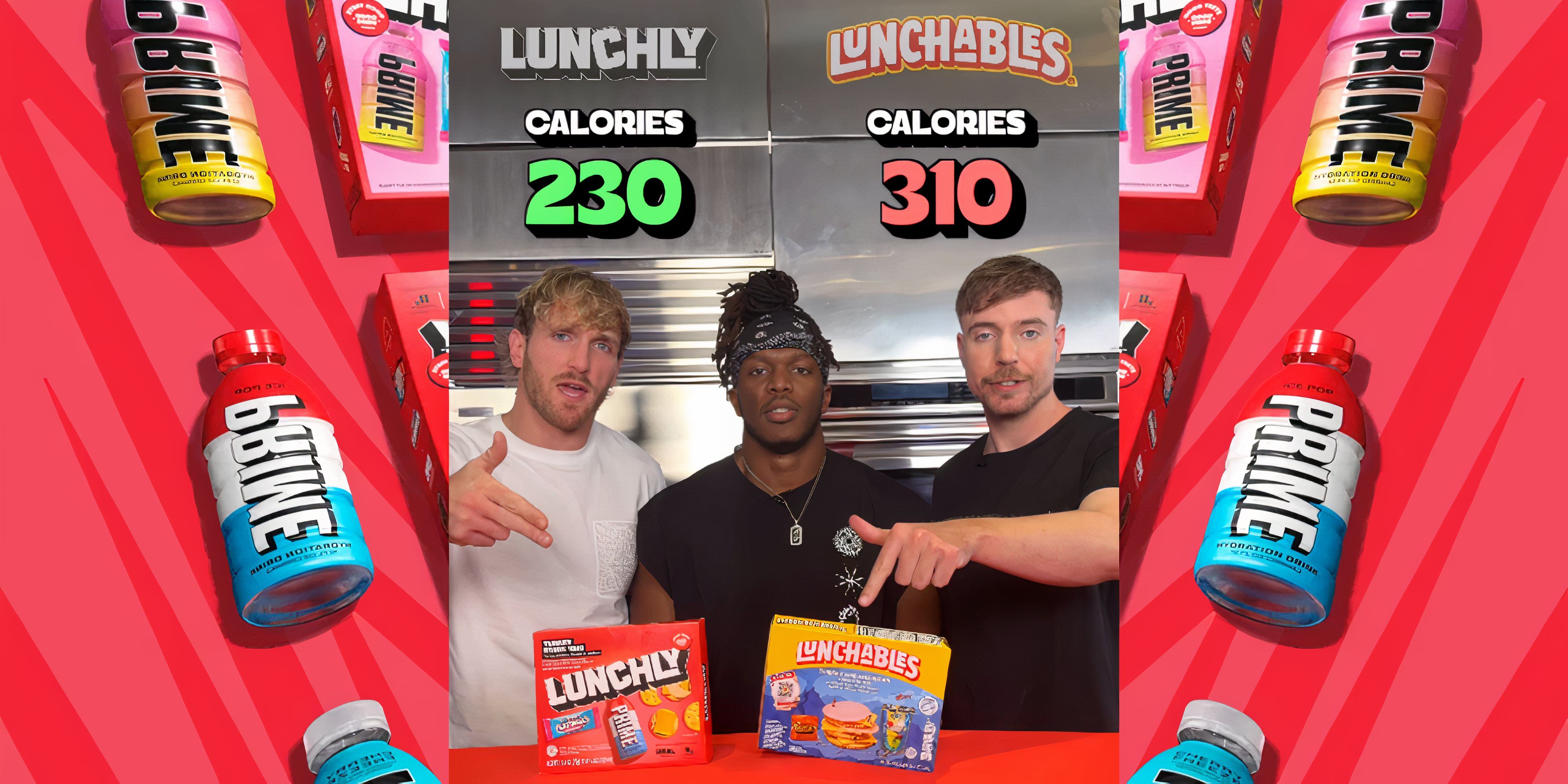 Lunchly vs Lunchables calories