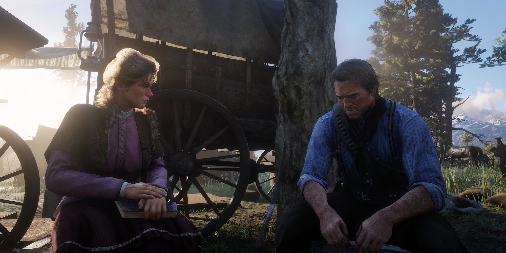 В Red Dead Redemption 2 есть сцена с NPC, которую все пропустили