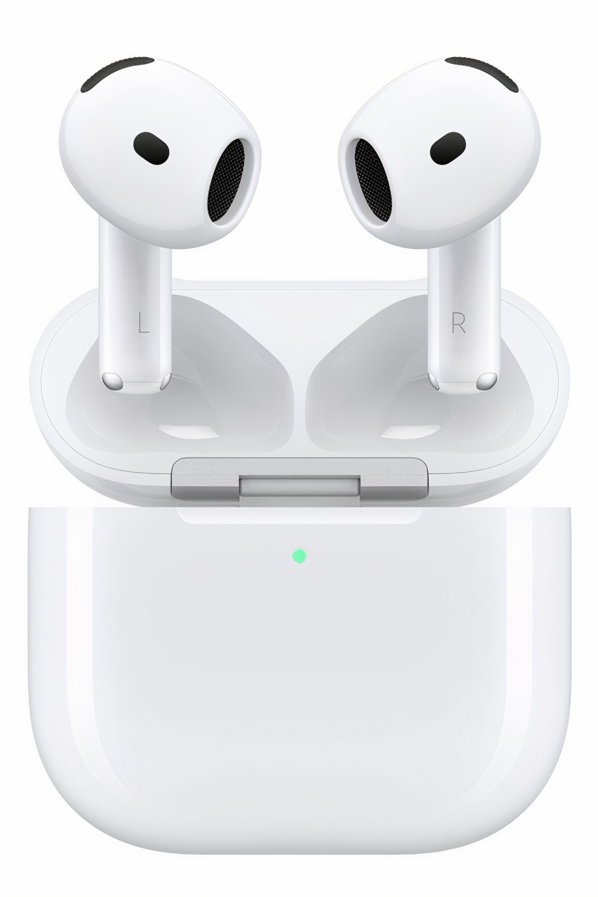 Apple AirPods 4 in the case. 