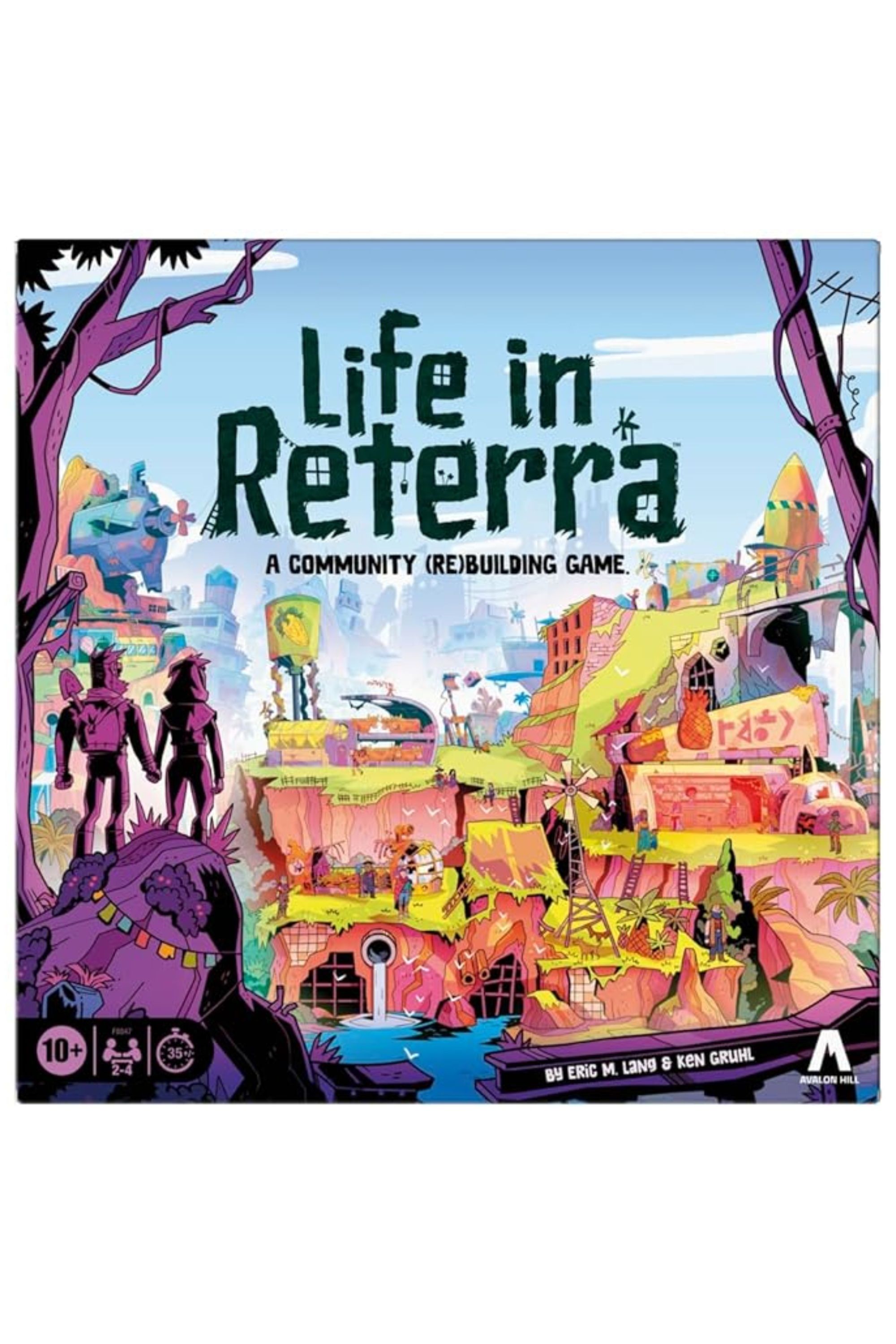 Life In Reterra Box board game image.