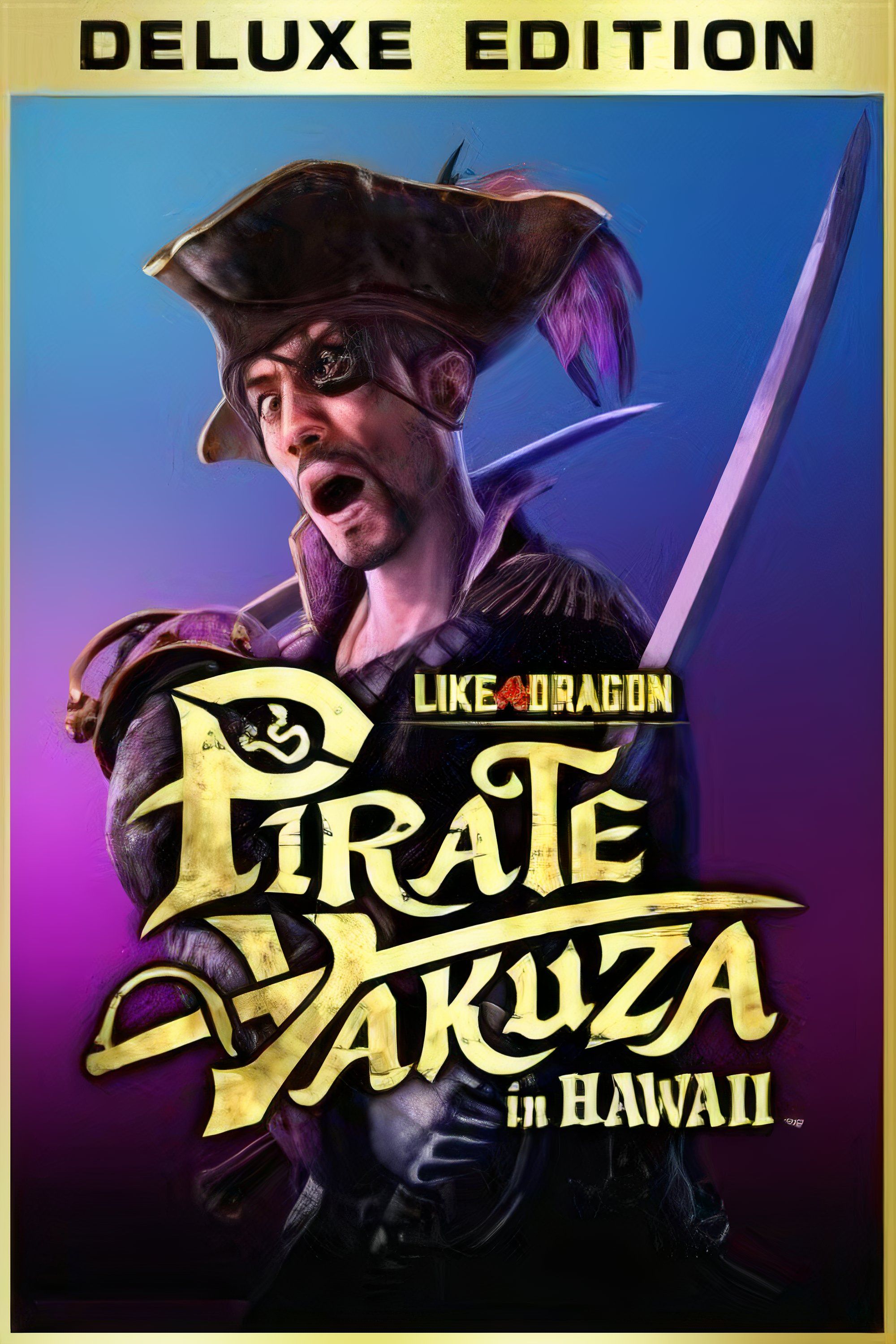 like a dragon pirate yakuza in hawaii deluxe edition cover art