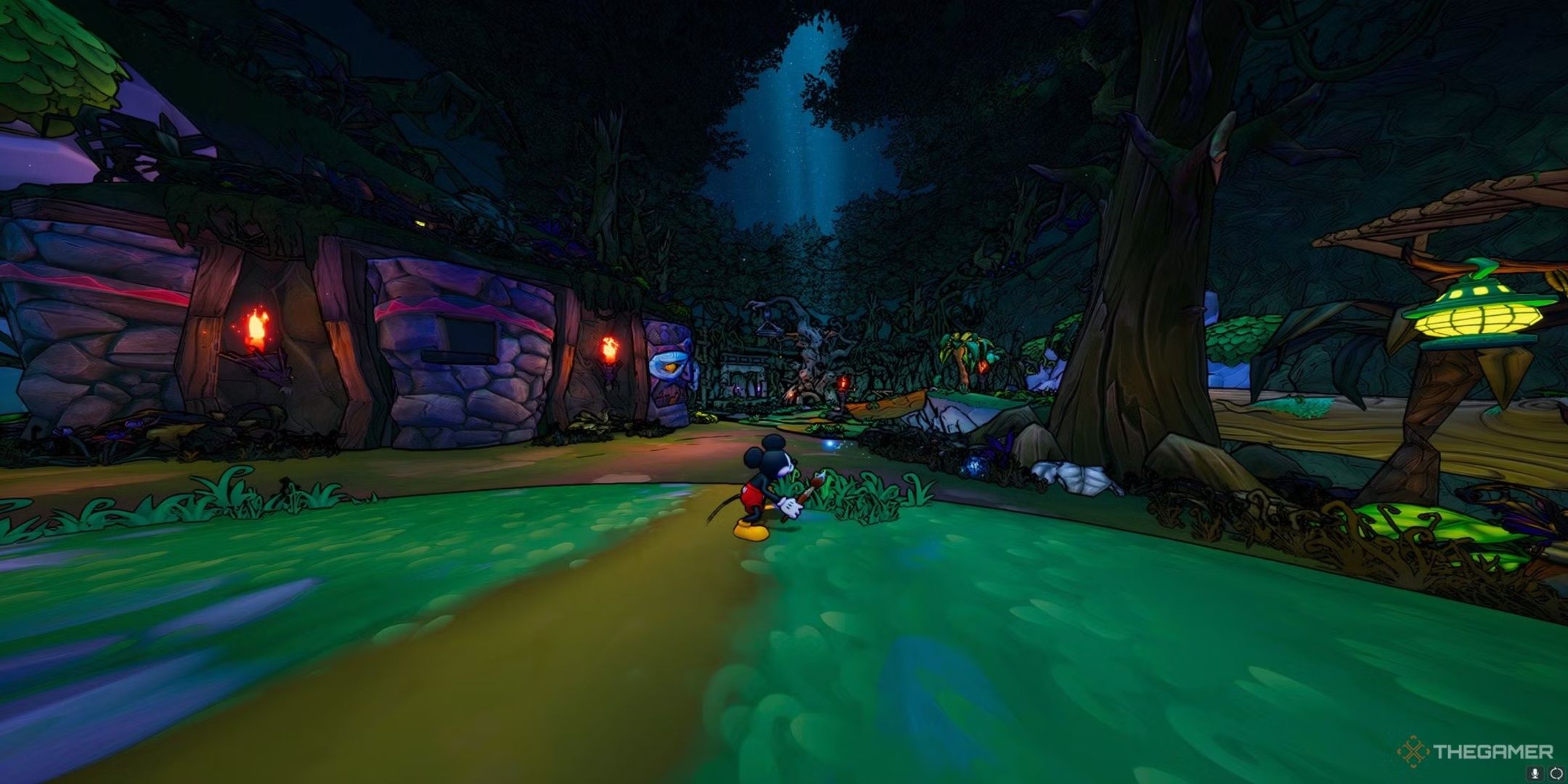 Все местоположения фонарей в Jungle Lanterns Quest Disney Epic Mickey: Rebrushed