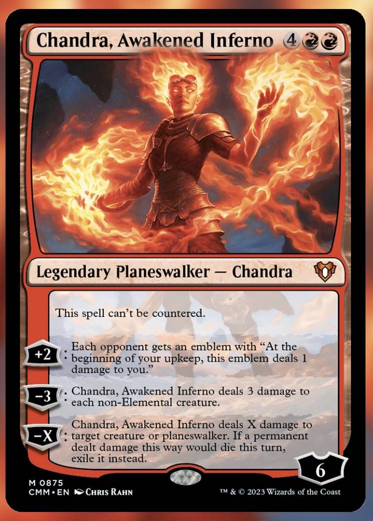 Image of Chandra, Awakened Inferno card.