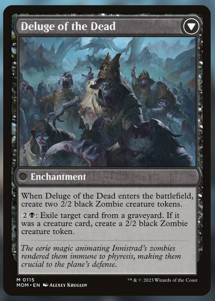 Imge of Deluge of the Dead card.