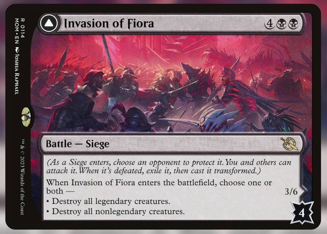 Image of Invasion of Fiora card.