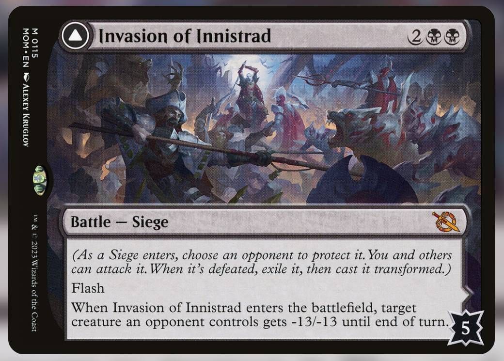 Image of Invasion of Innistrad card.