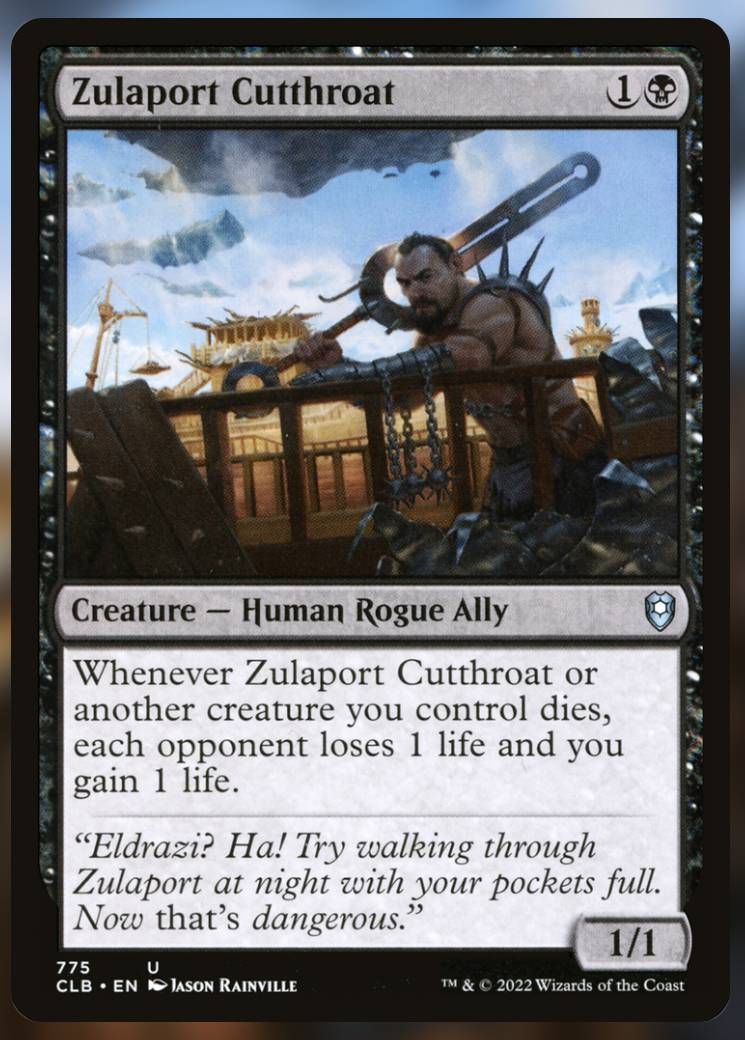 Image of Zulaport Cutthroat card.