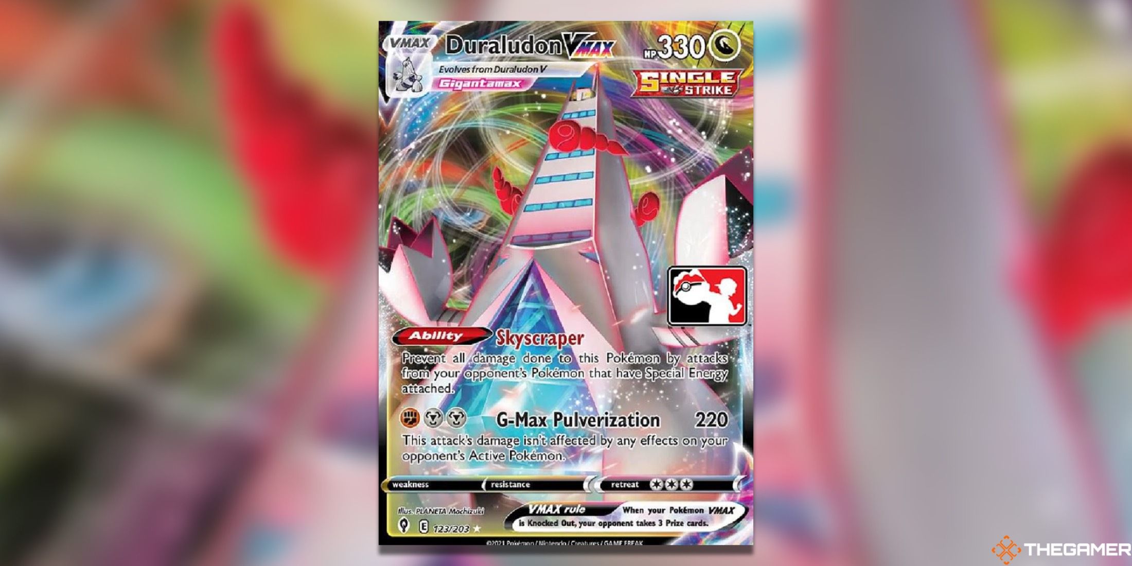 Pokemon TCG's Duraludon UR Prize Pack Series.