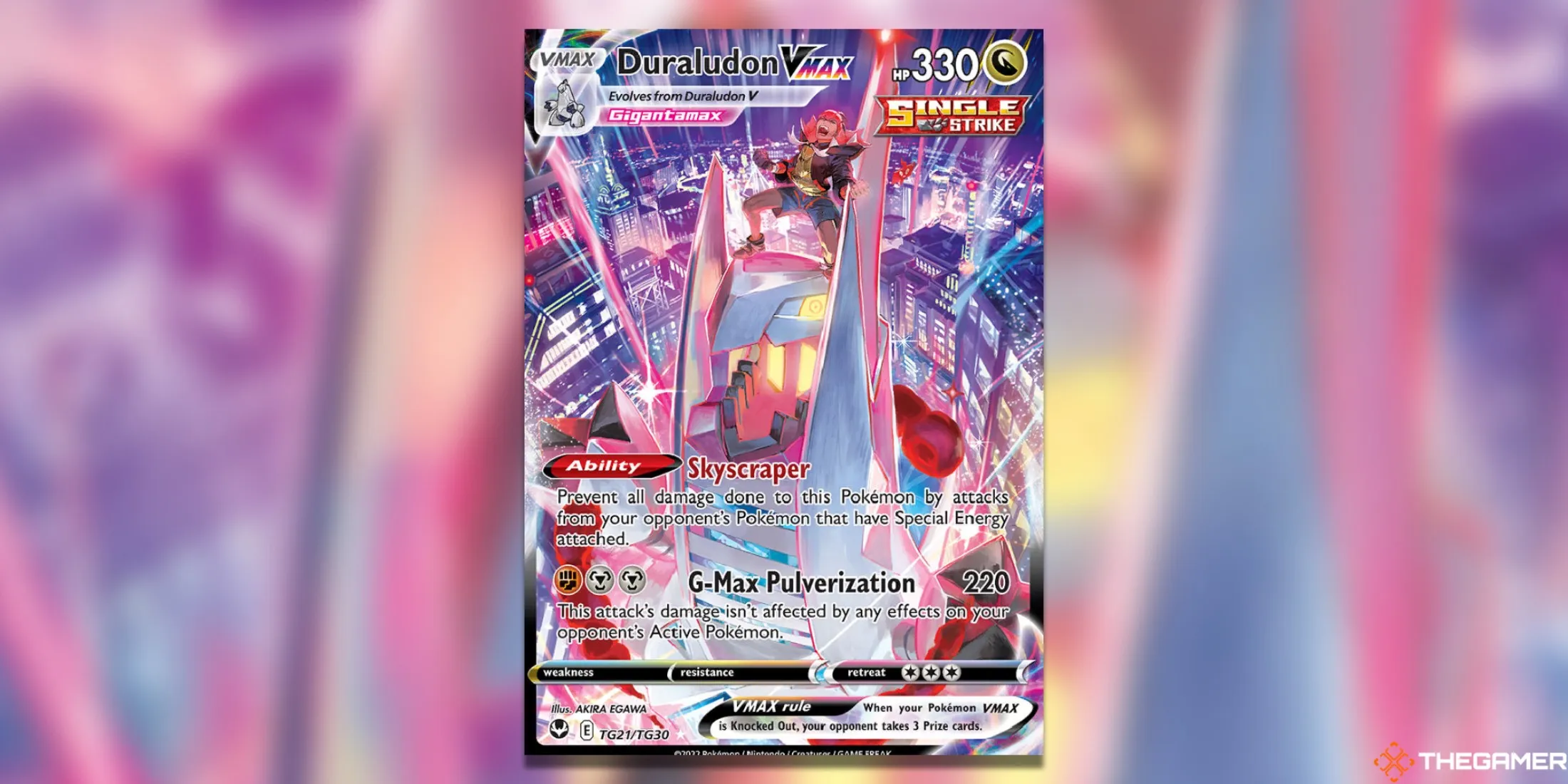 Pokemon TCG's Duraludon Silver Tempest Trainer Gallery.