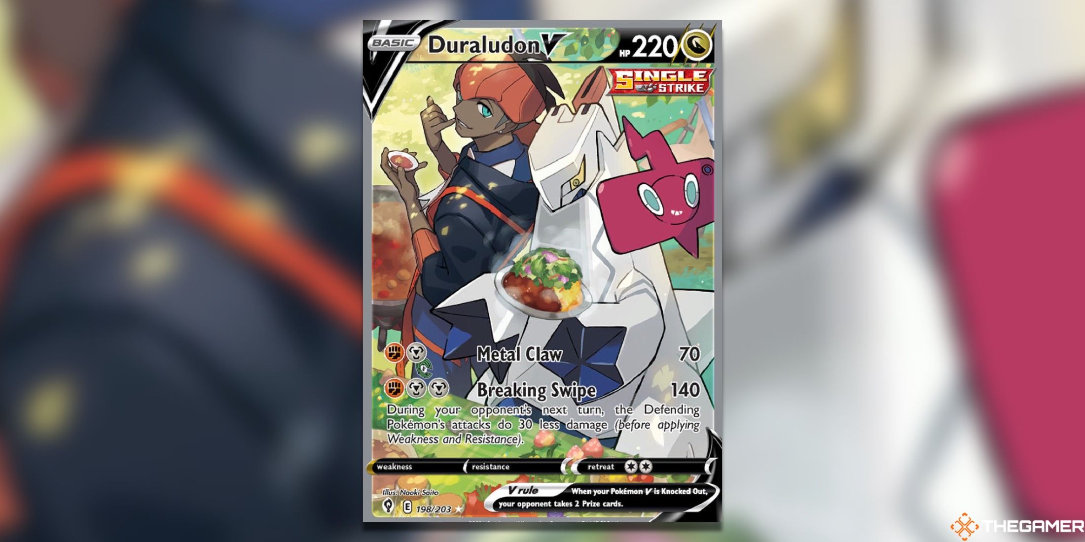 Duraludon V Evolving Skies Alt Art from Pokemon TCG.