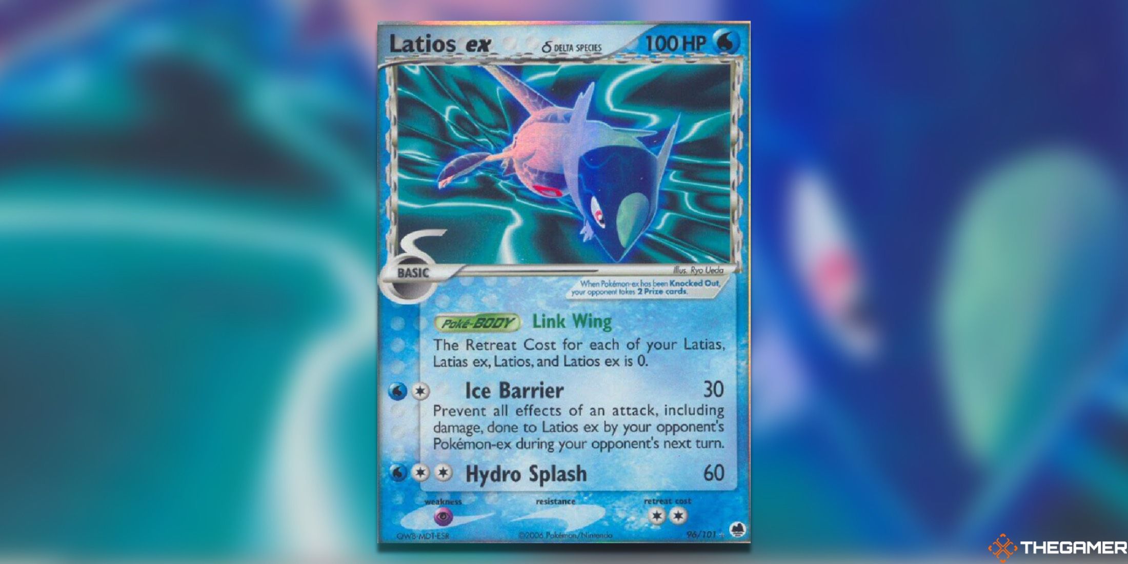 LAtios سابق از Dragon Frontiers در Pokemon TCG.