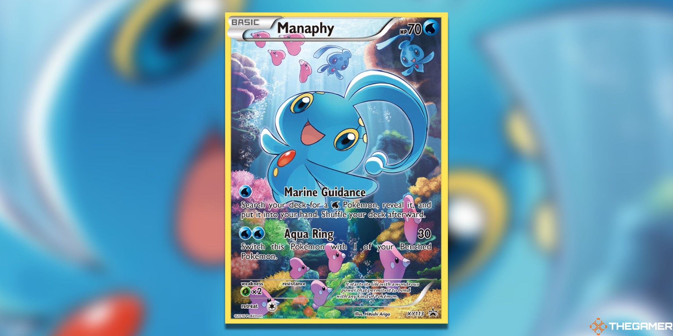 Самые дорогие карты Manaphy Pokemon TCG