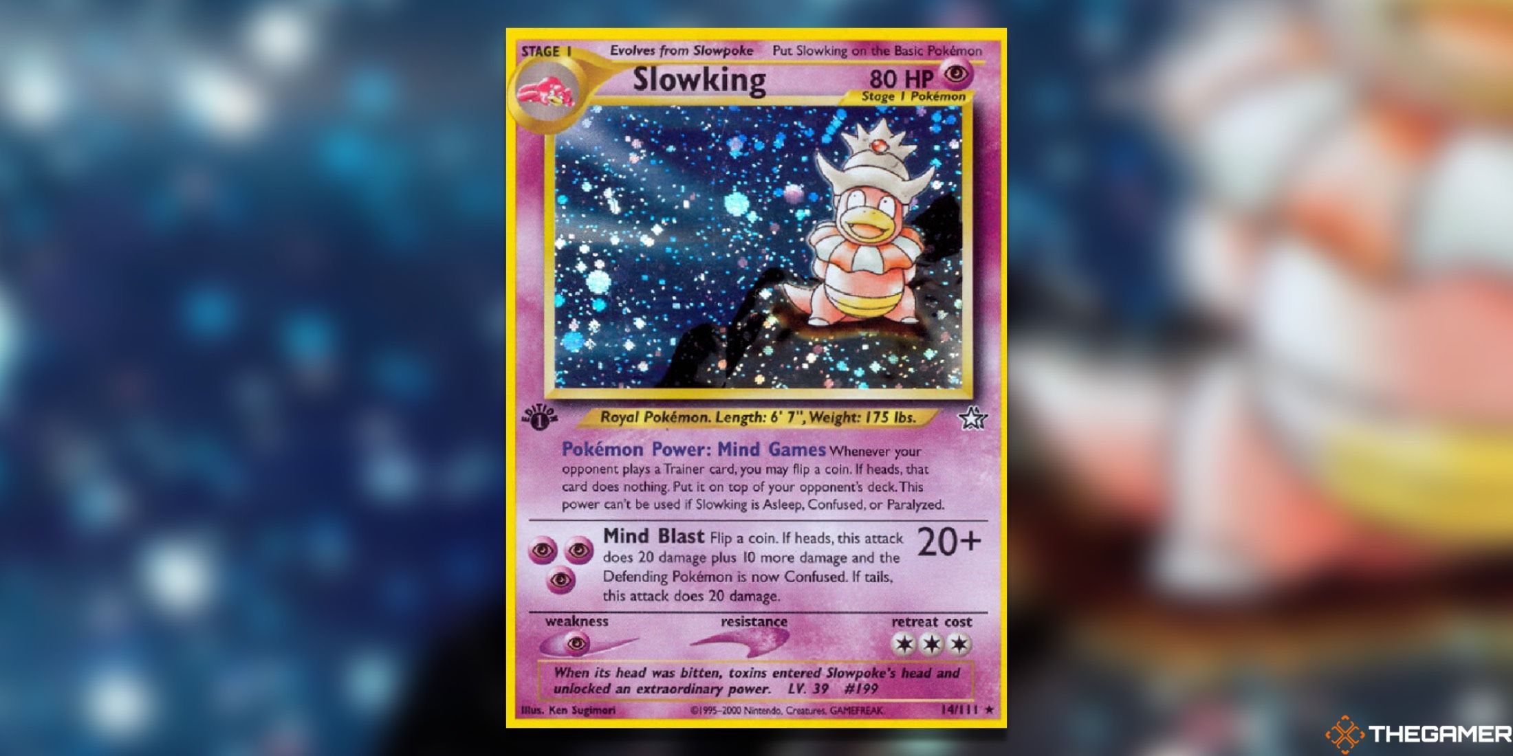 Slowking from Neo Genesis in the Pokemon TCG.