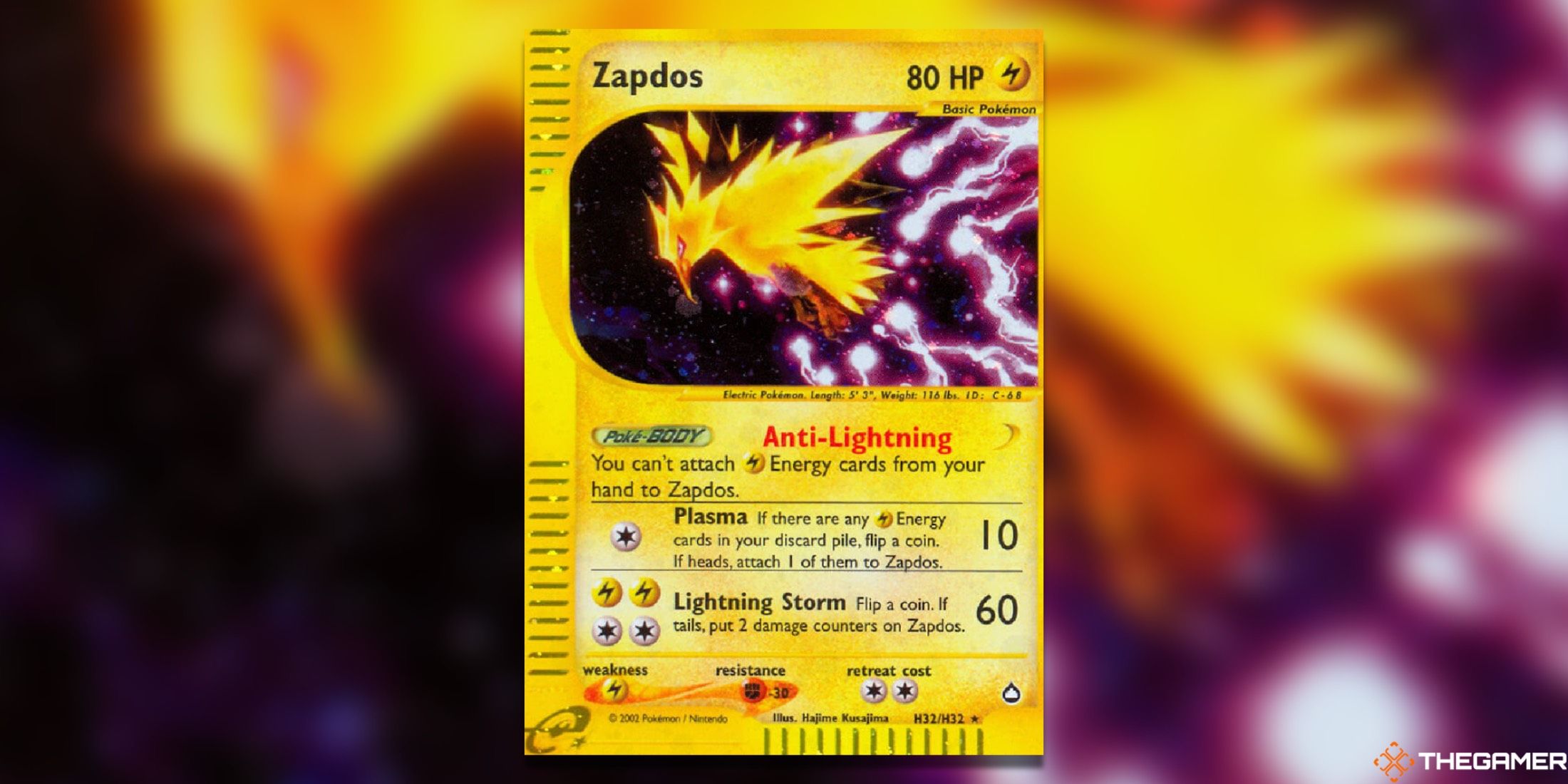 Самые дорогие карты Zapdos Pokemon TCG