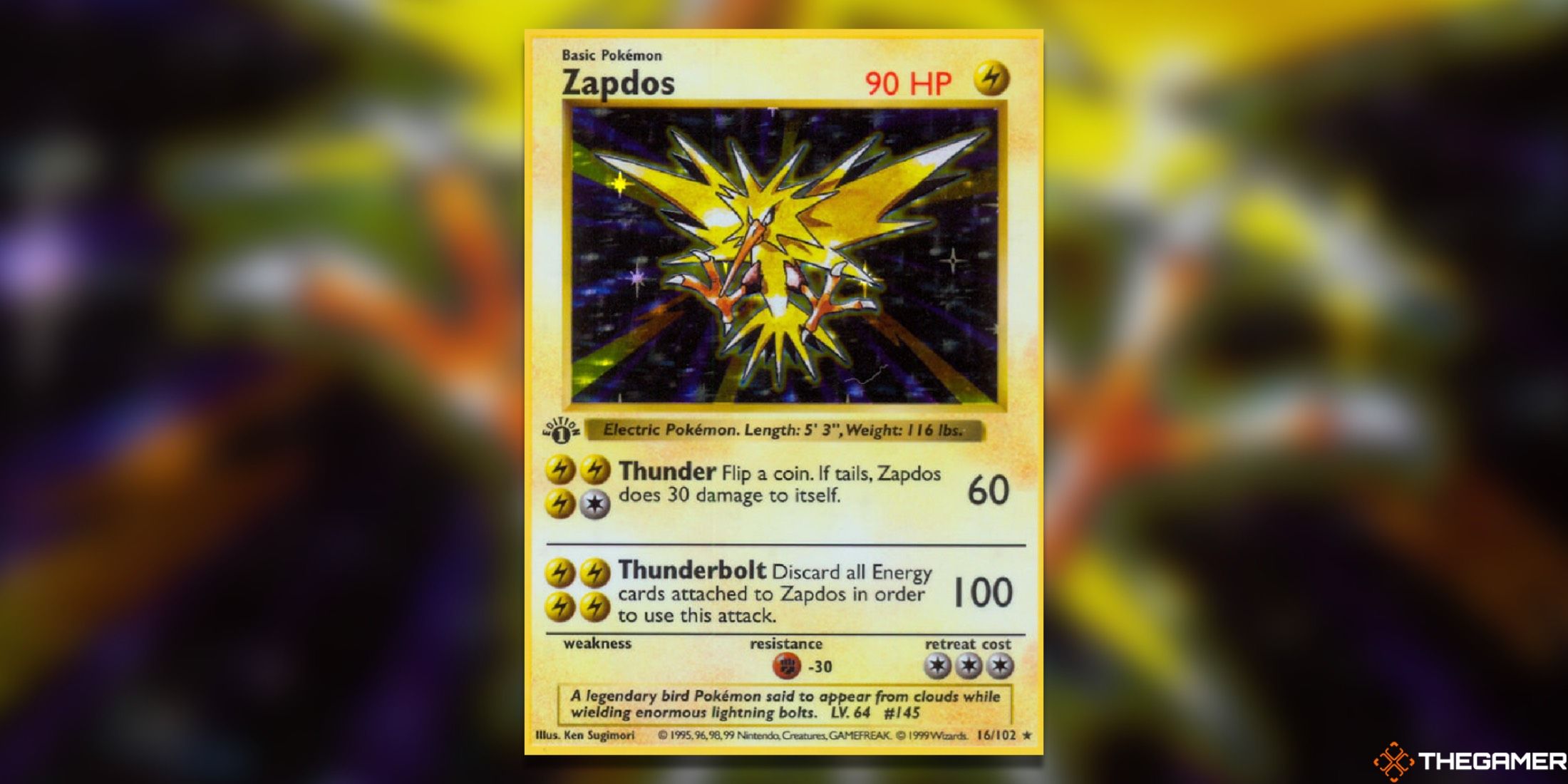 Самые дорогие карты Zapdos Pokemon TCG