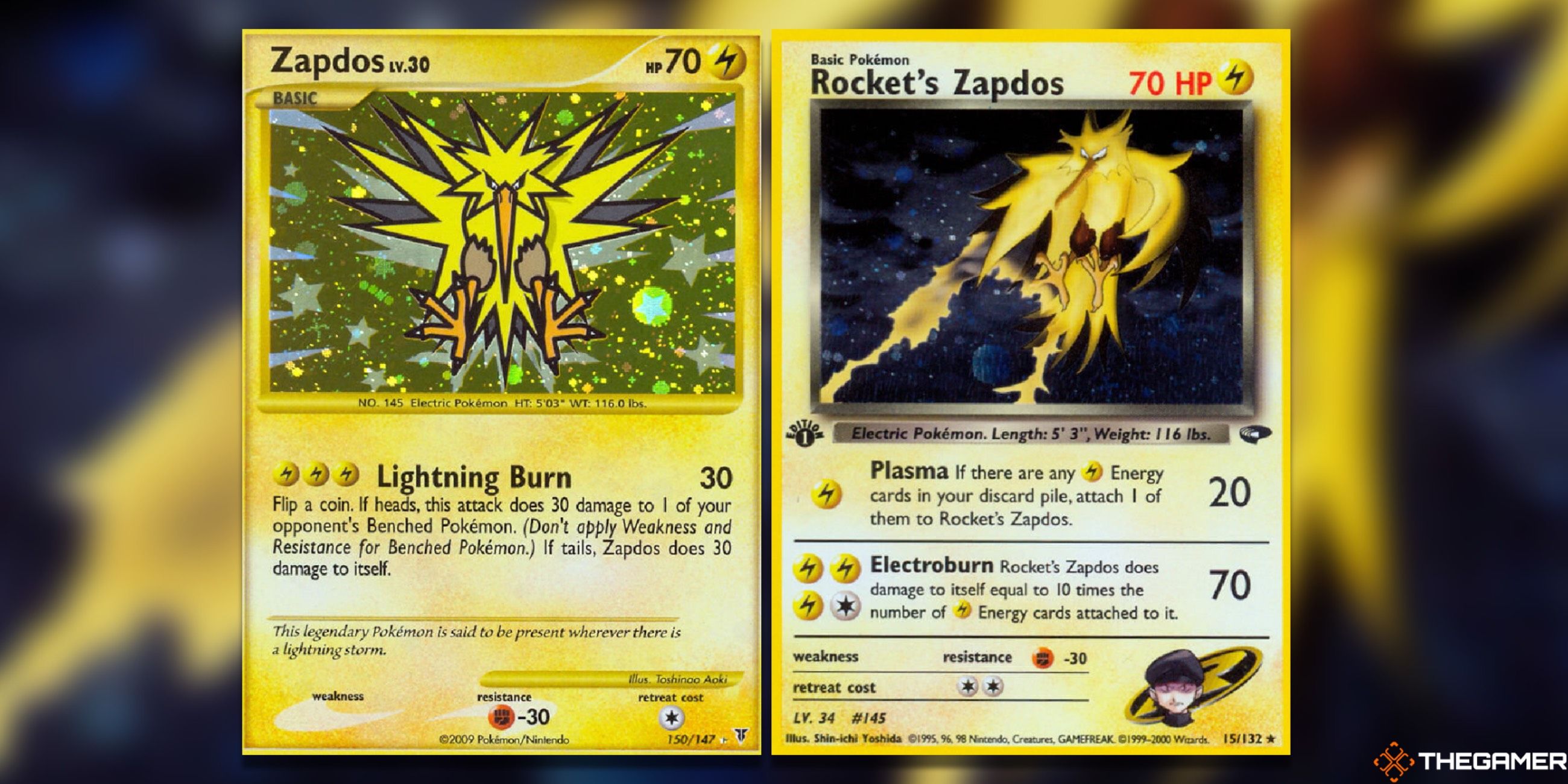 Самые дорогие карты Zapdos Pokemon TCG