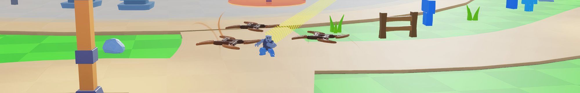 a player in Ninja Cutter Simulator on Roblox