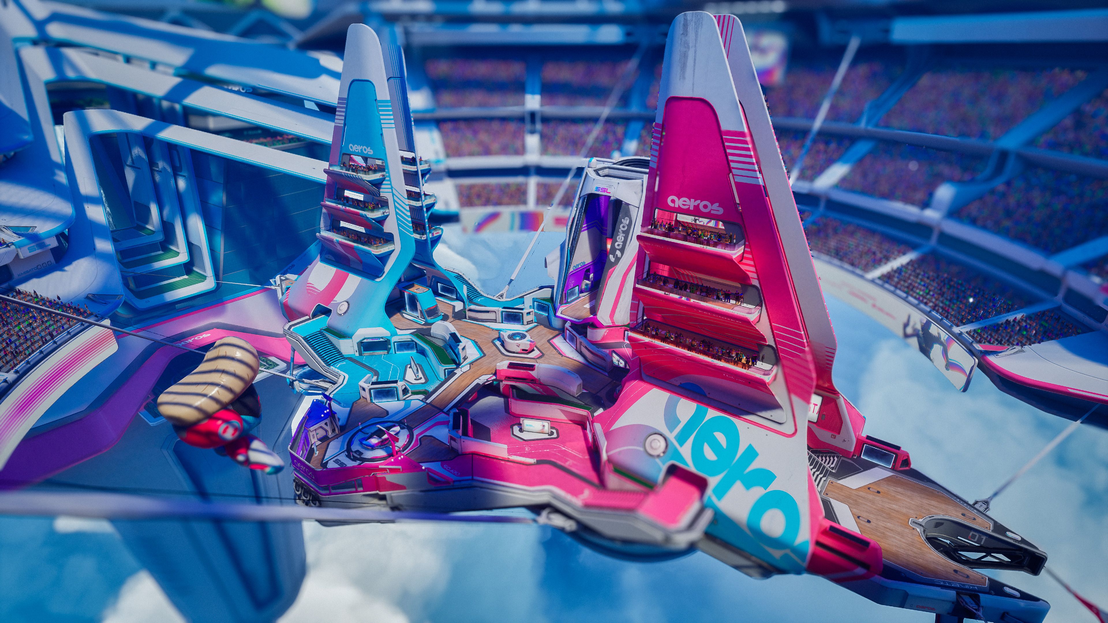 One of Splitgate 2's main new maps.