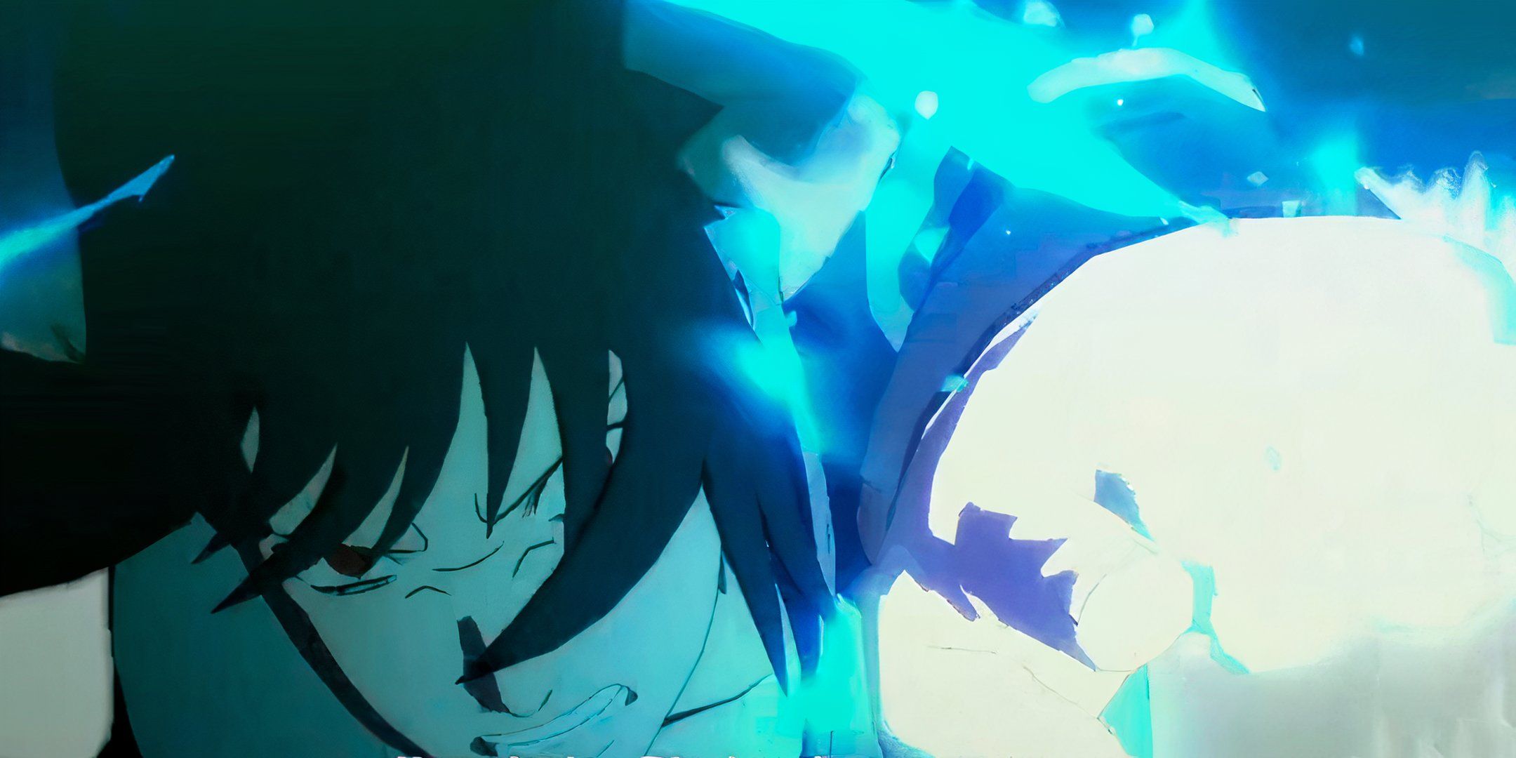 Sasuke using Chidori in Naruto Ultimate Ninja Storm 3.