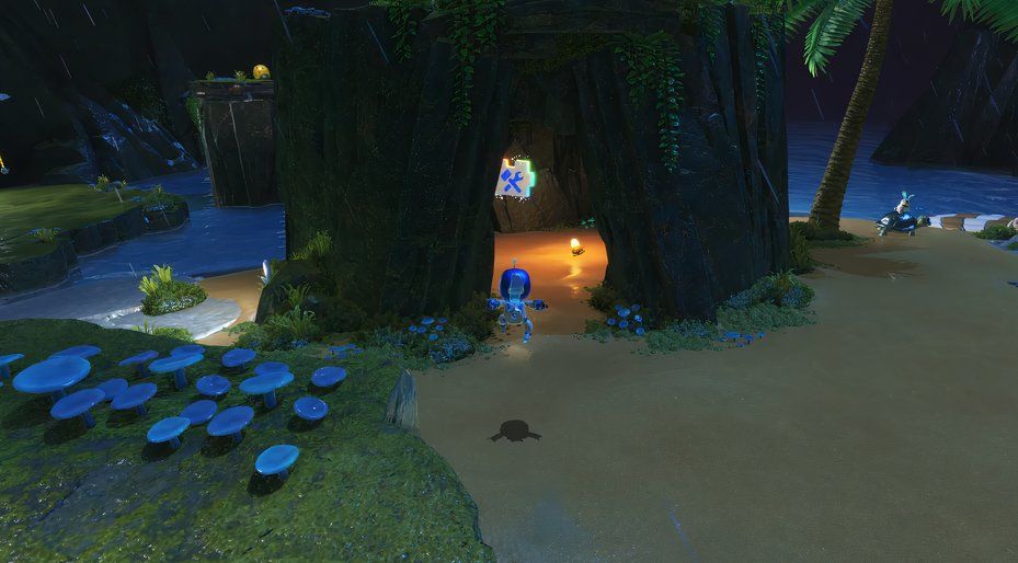 Astro Bot Free Big Brother jigsaw piece in cave