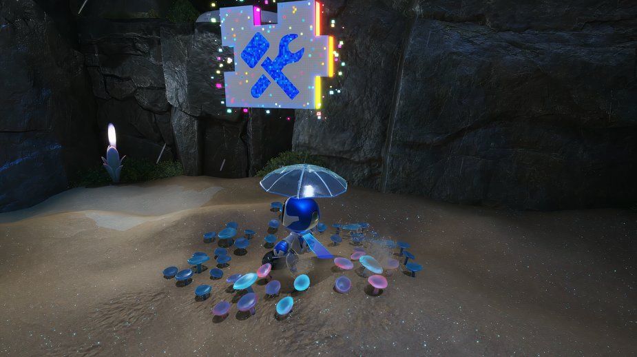 Astro Bot Free Big Brother jumping to jigsaw puzzle