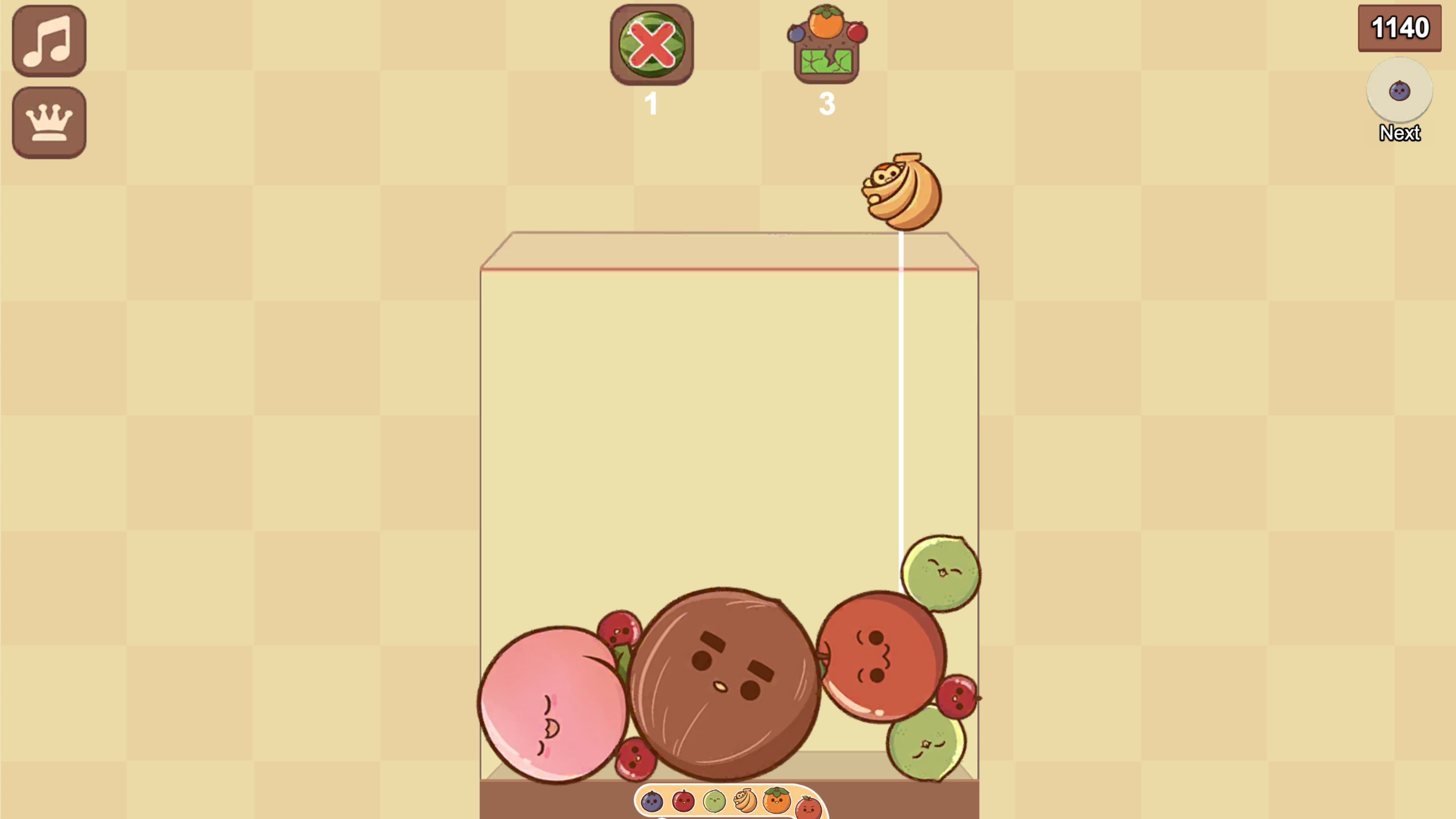 My Family Spent Our Whole Vacation Playing Fruit Merge Games