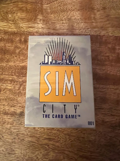 Я открыл запечатанную колоду 30-летней давности из SimCity: The Card Game