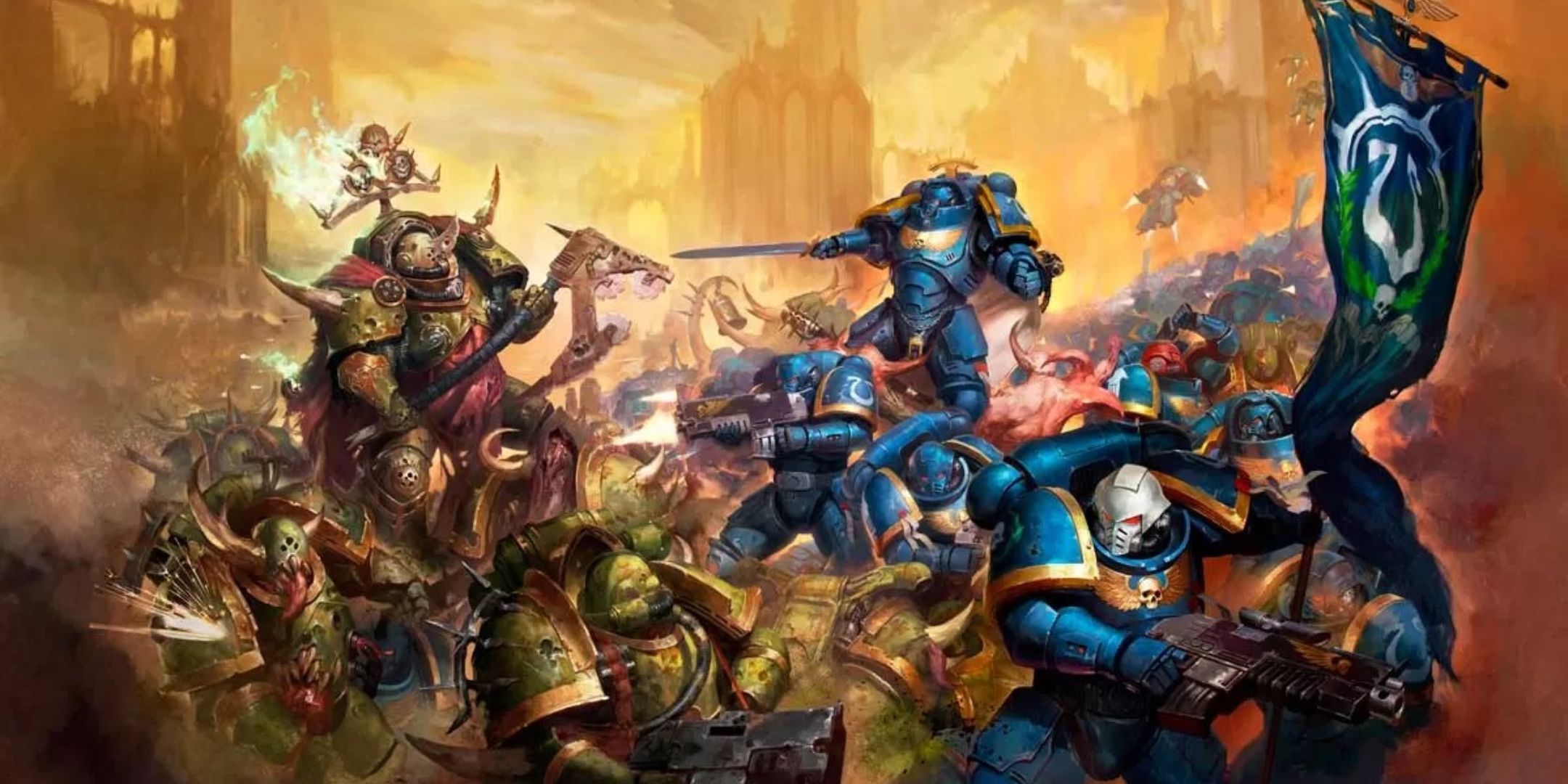 ¿Quiénes son Guilliman y Titus en Warhammer 40k?