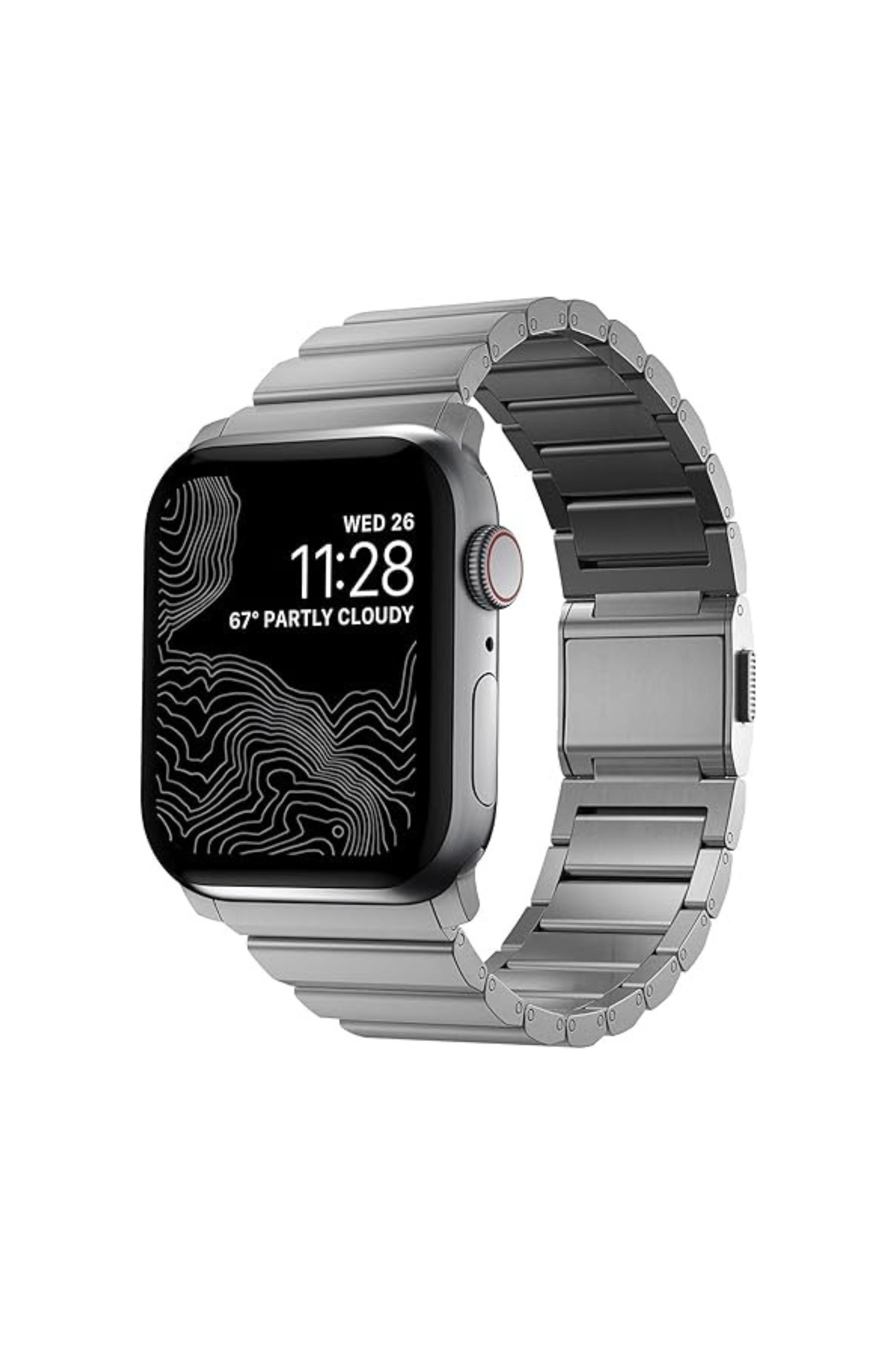 Nomad Titanium Apple Watch Band