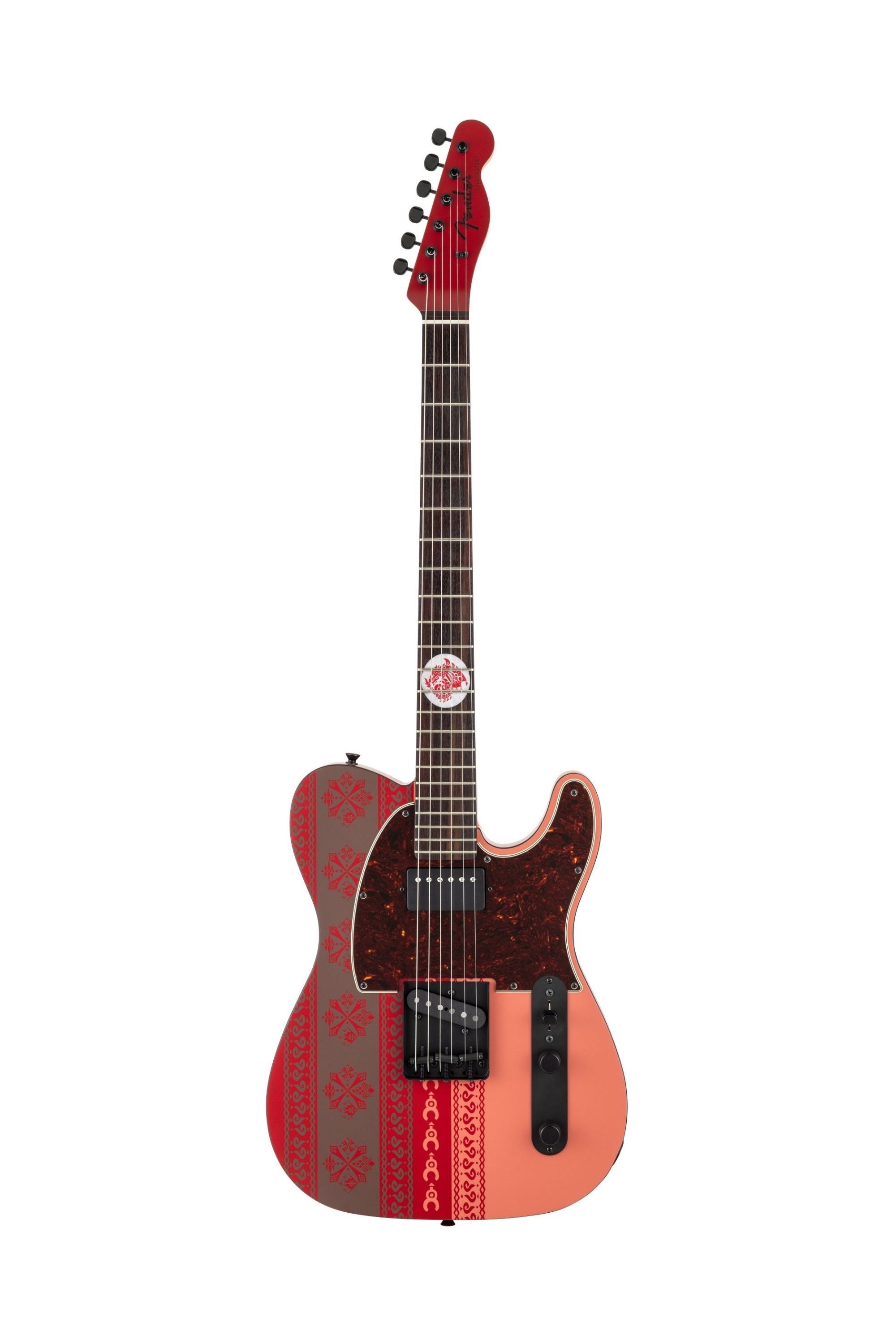 Fender از Telecaster Monster Hunter Edition 2000 دلاری رونمایی کرد 1 Monster Hunter Rathalos Telecaster