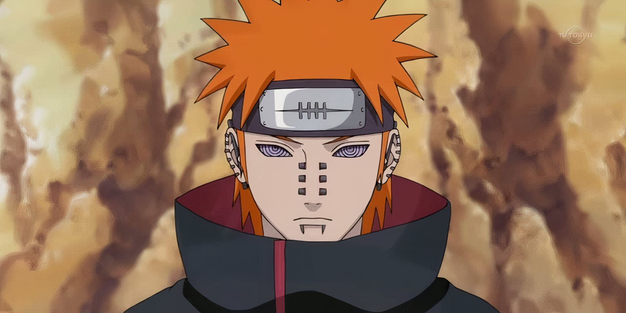 Pain in Naruto, in the Hidden Leaf Village.